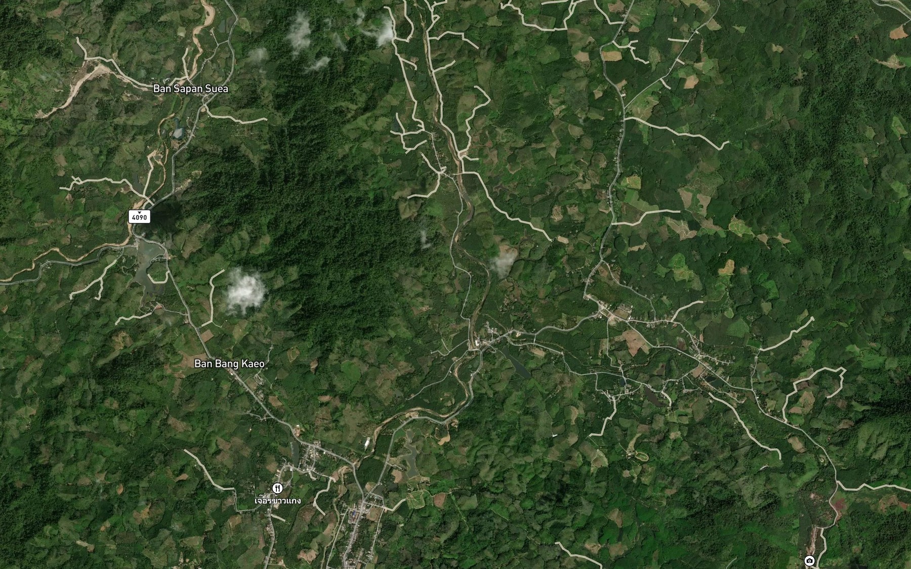 Satellite map of the Nong Bang Bon