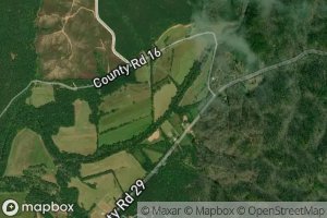 Satellite map of the Mill Branch