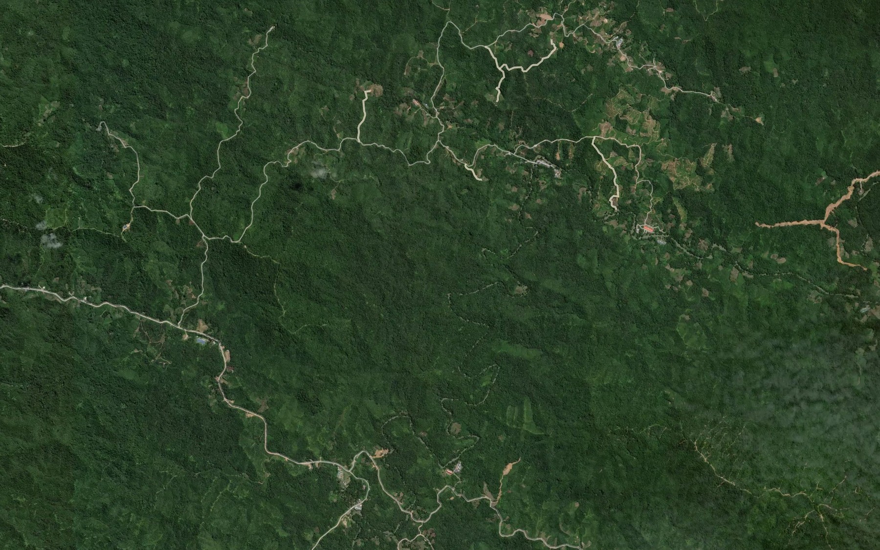 Satellite map of the Tanjong Saragai