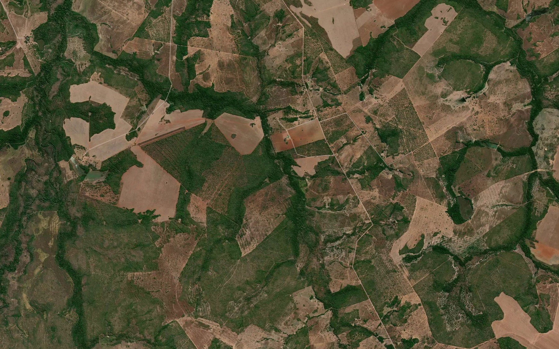 Satellite map of the Corrego do Cerrado