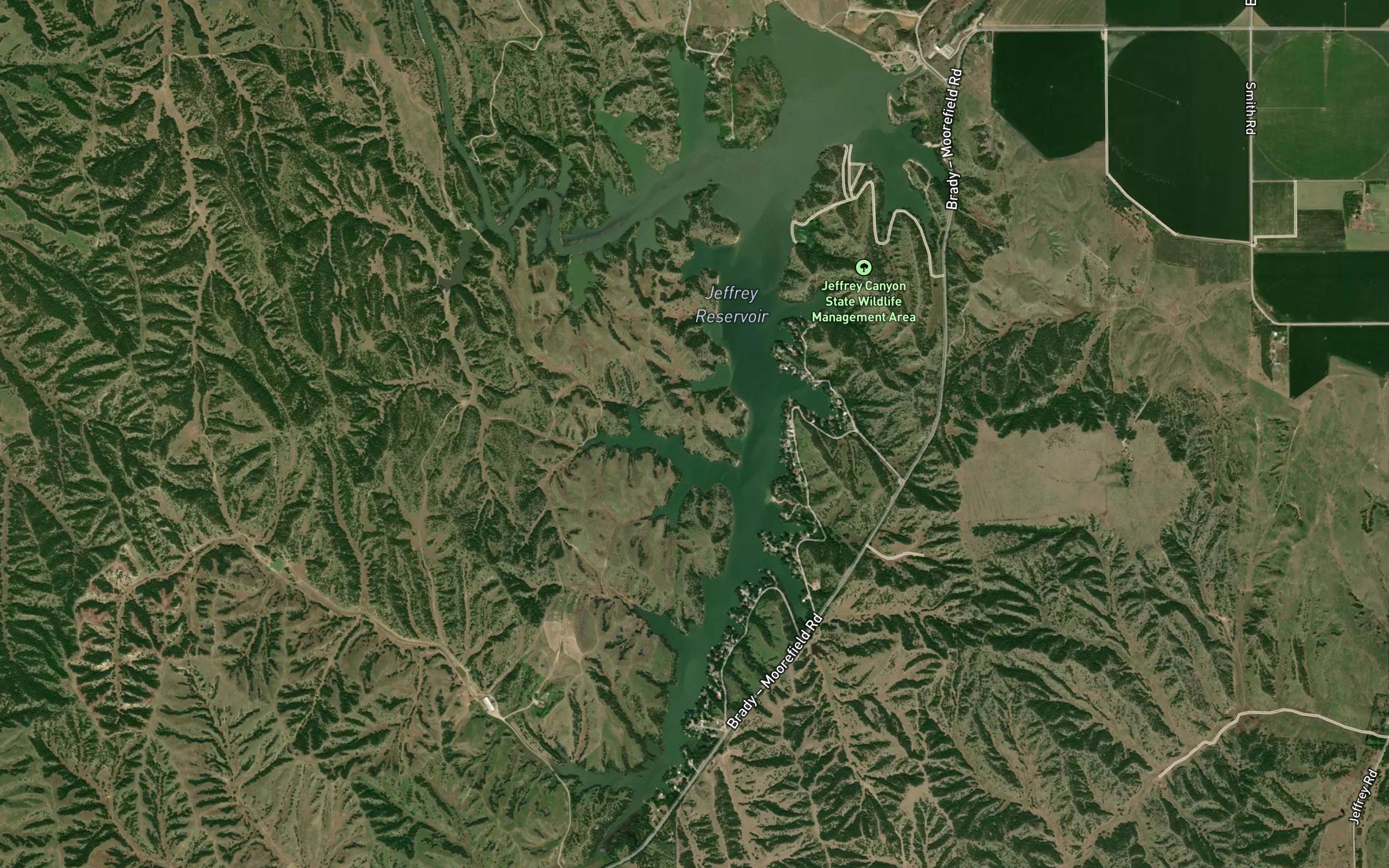 Jeffrey Reservoir