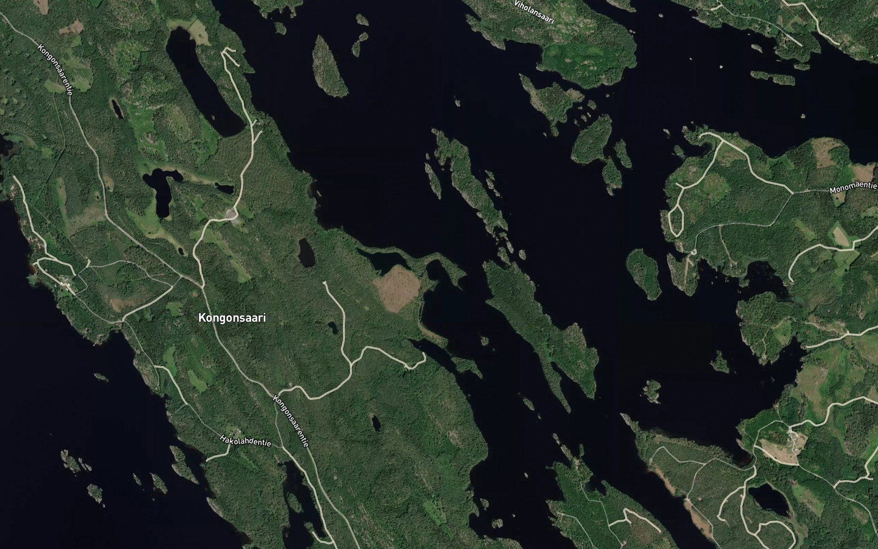 Satellite map of the Pyoriislahti