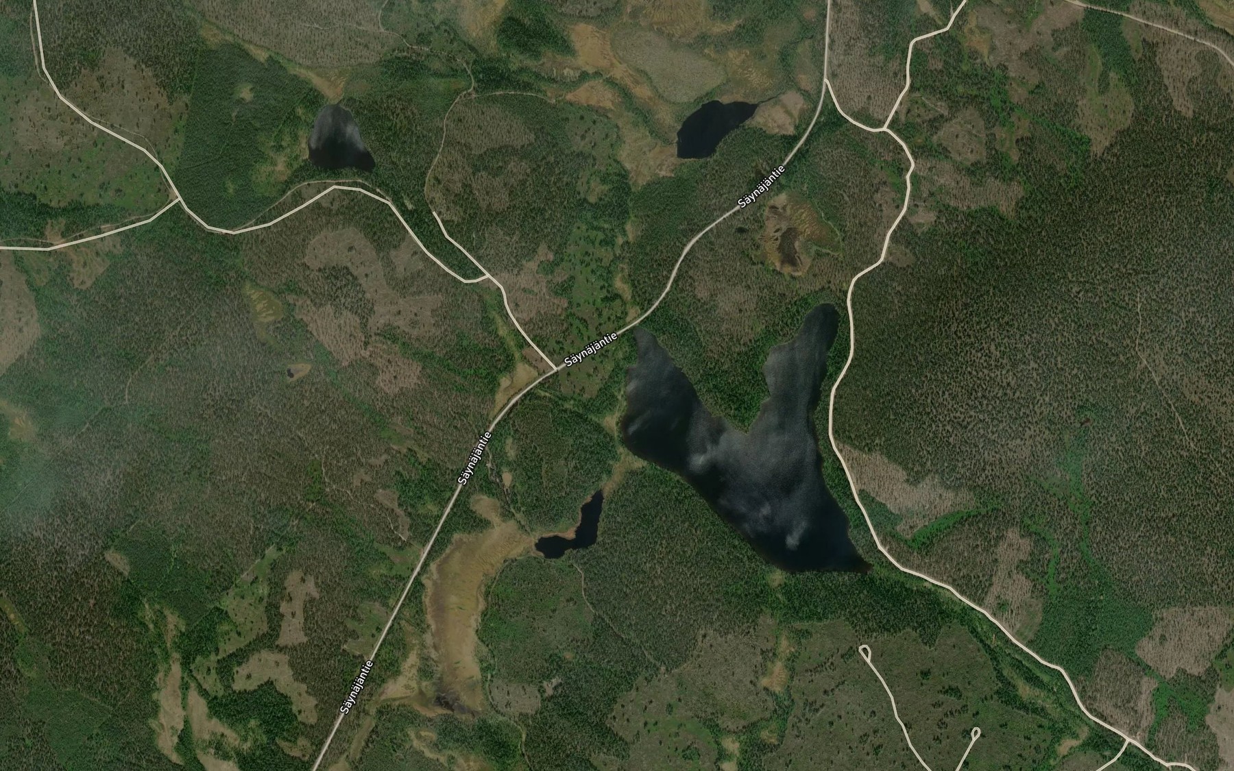 Satellite map of the Jouttijarvi