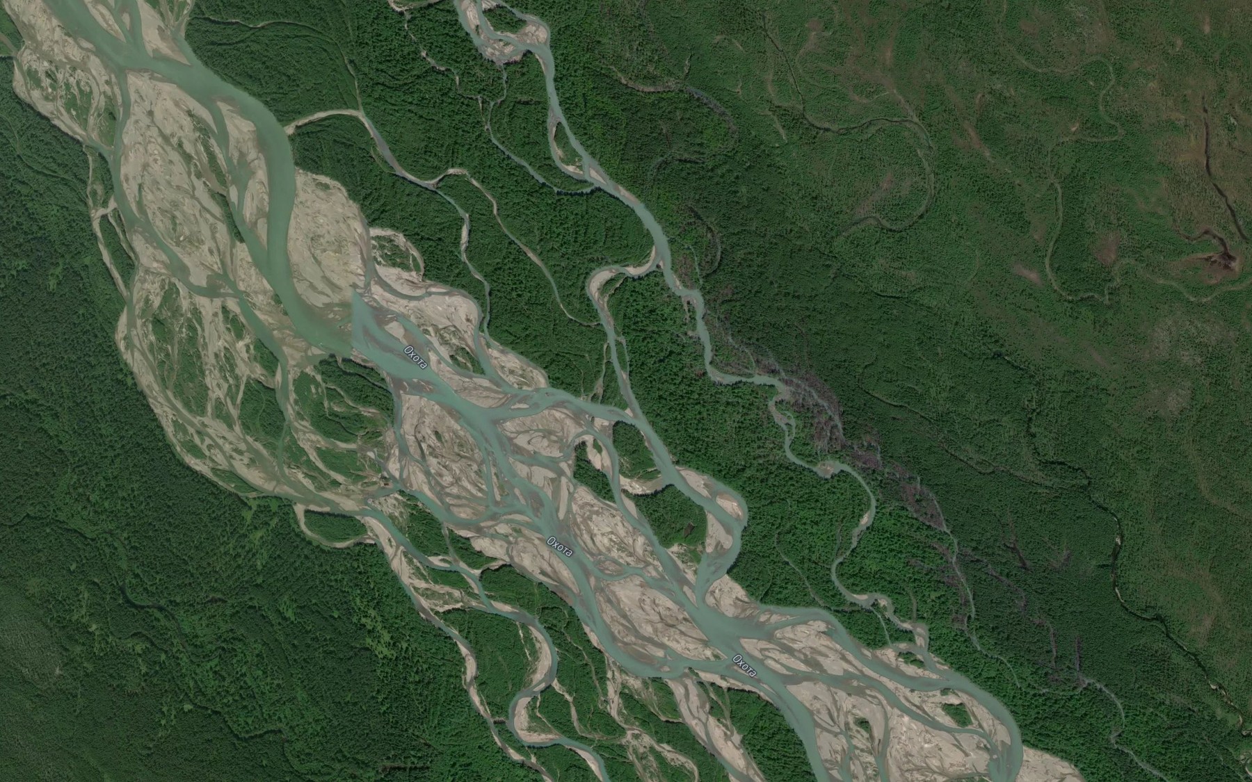 Satellite map of the Protoka Kur'ya
