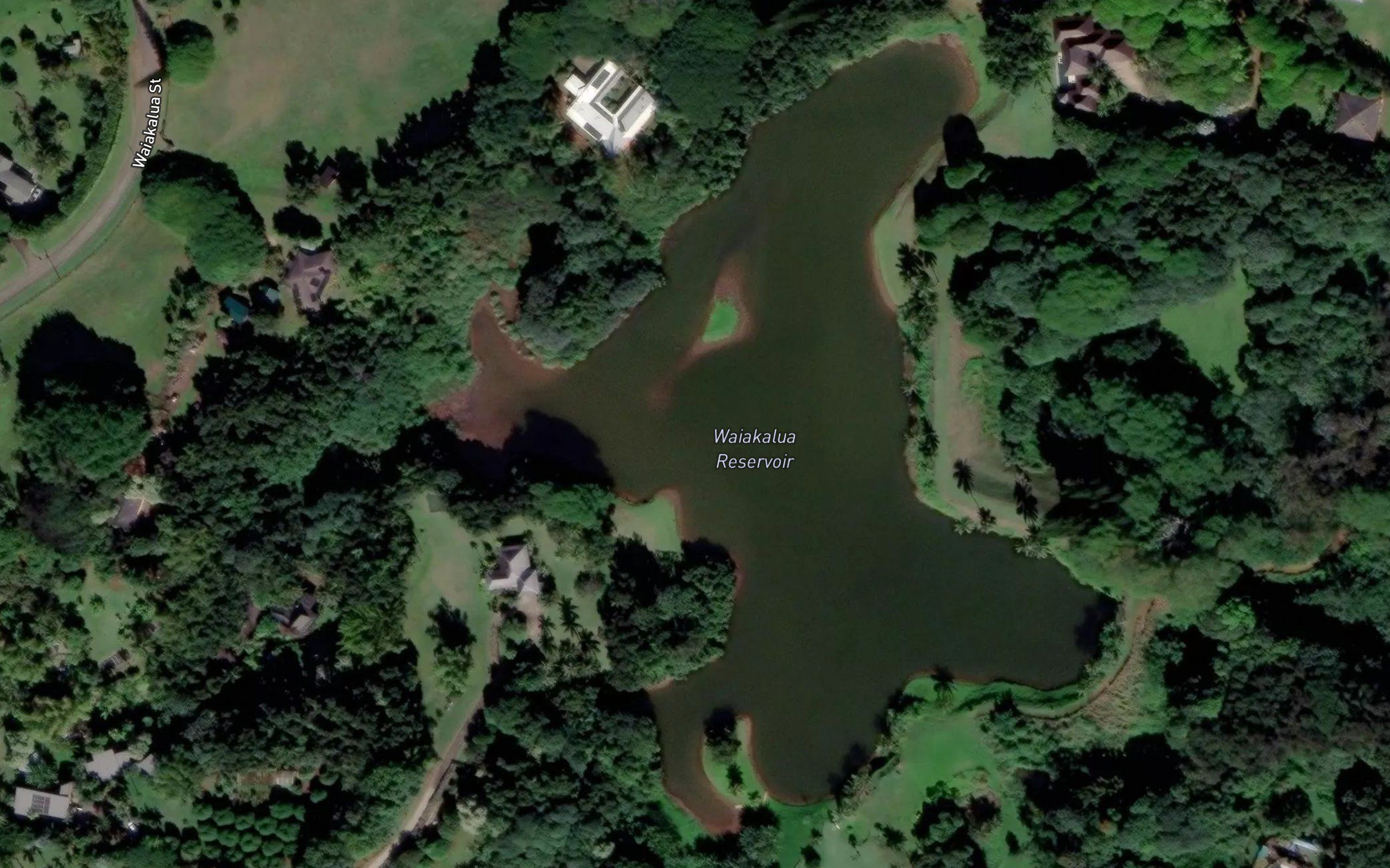 Waiakalua Reservoir