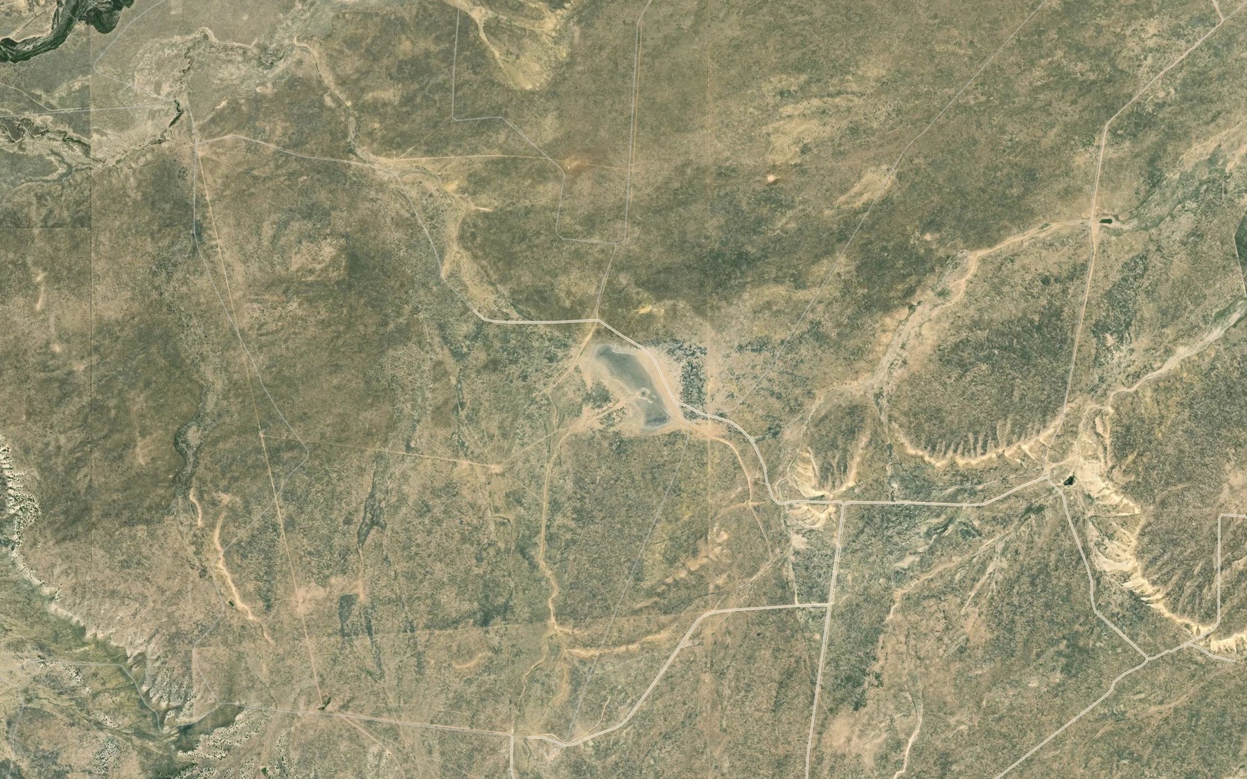 Satellite map of the Snowden Lake