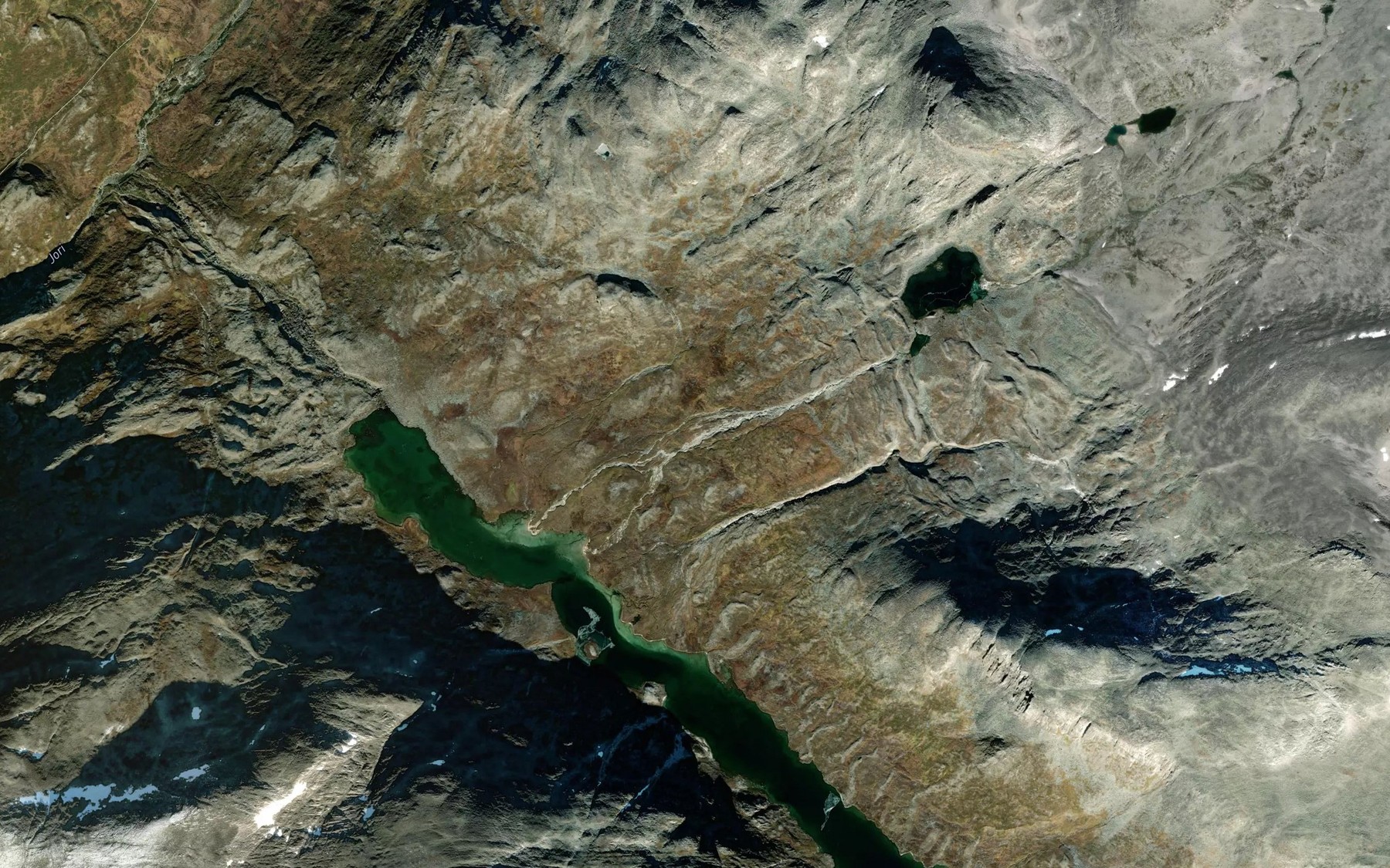 Satellite map of the Grovi