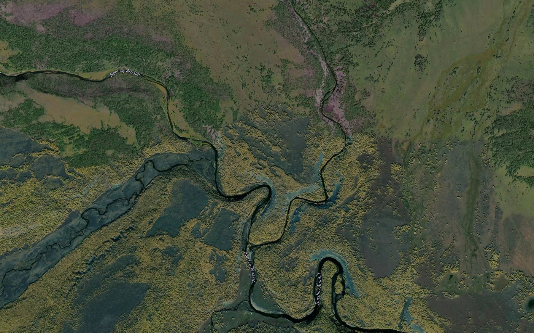 Satellite map of the Khoygotkon