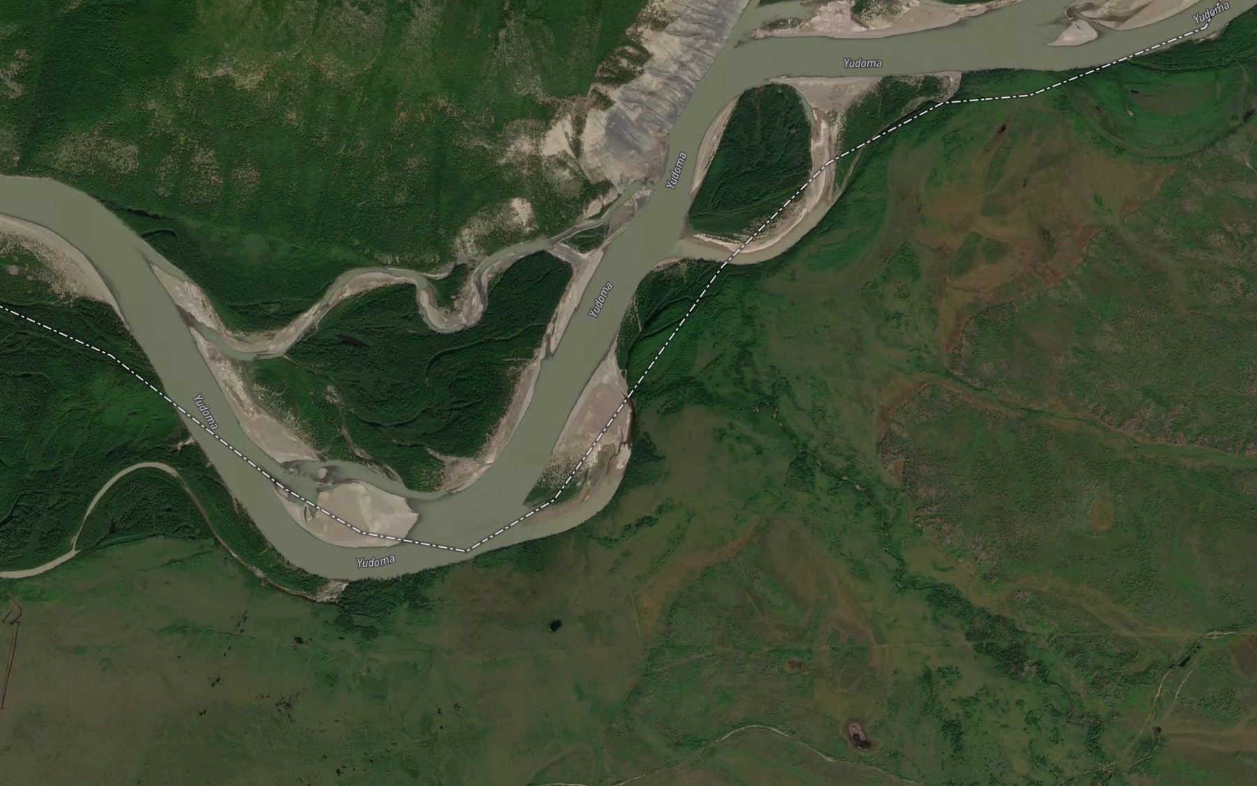 Satellite map of the Mokh