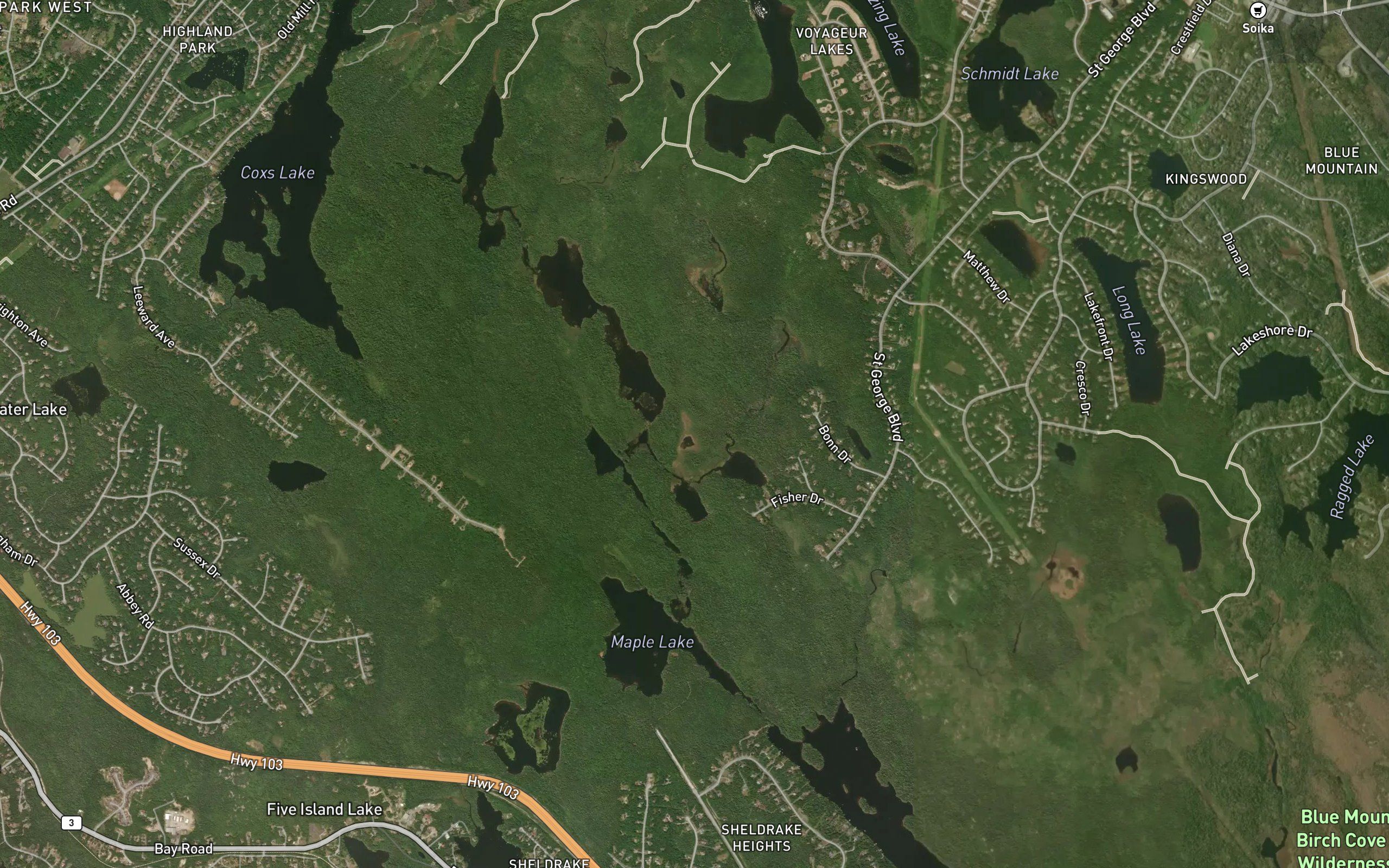 Second Lake Brook