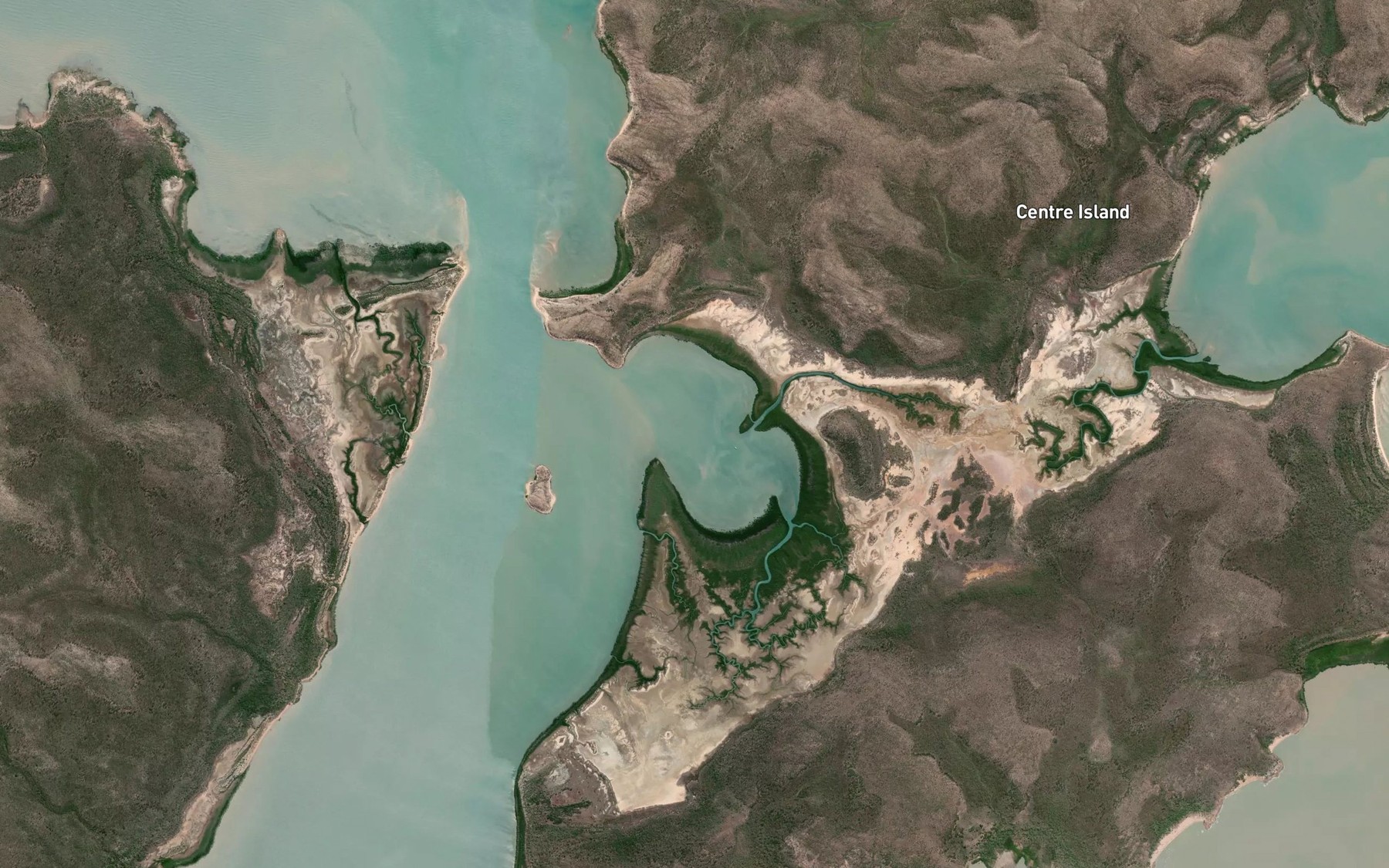 Satellite map of the Lindsay Bay