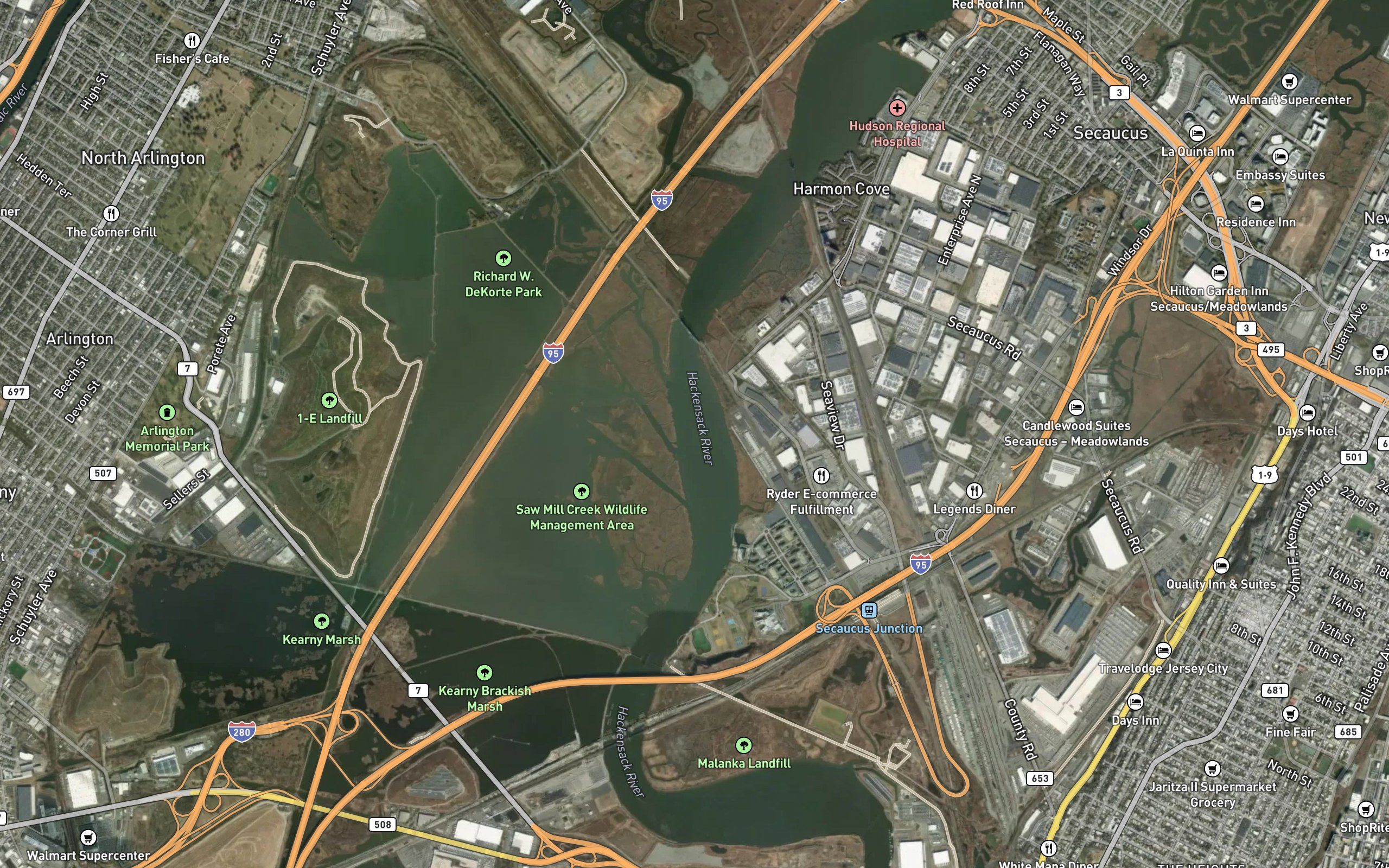 Hackensack River