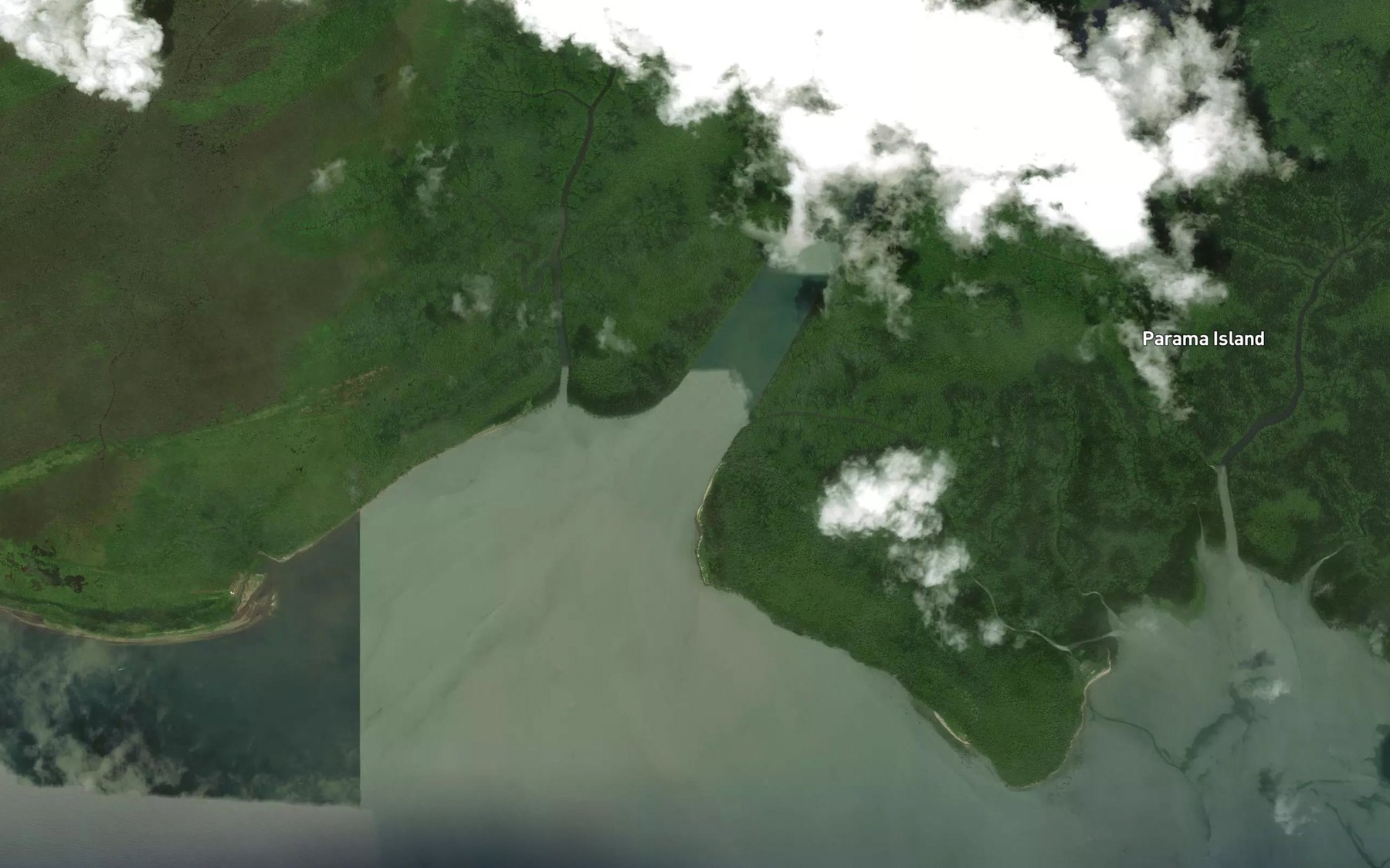 Satellite map of the Toro Pass