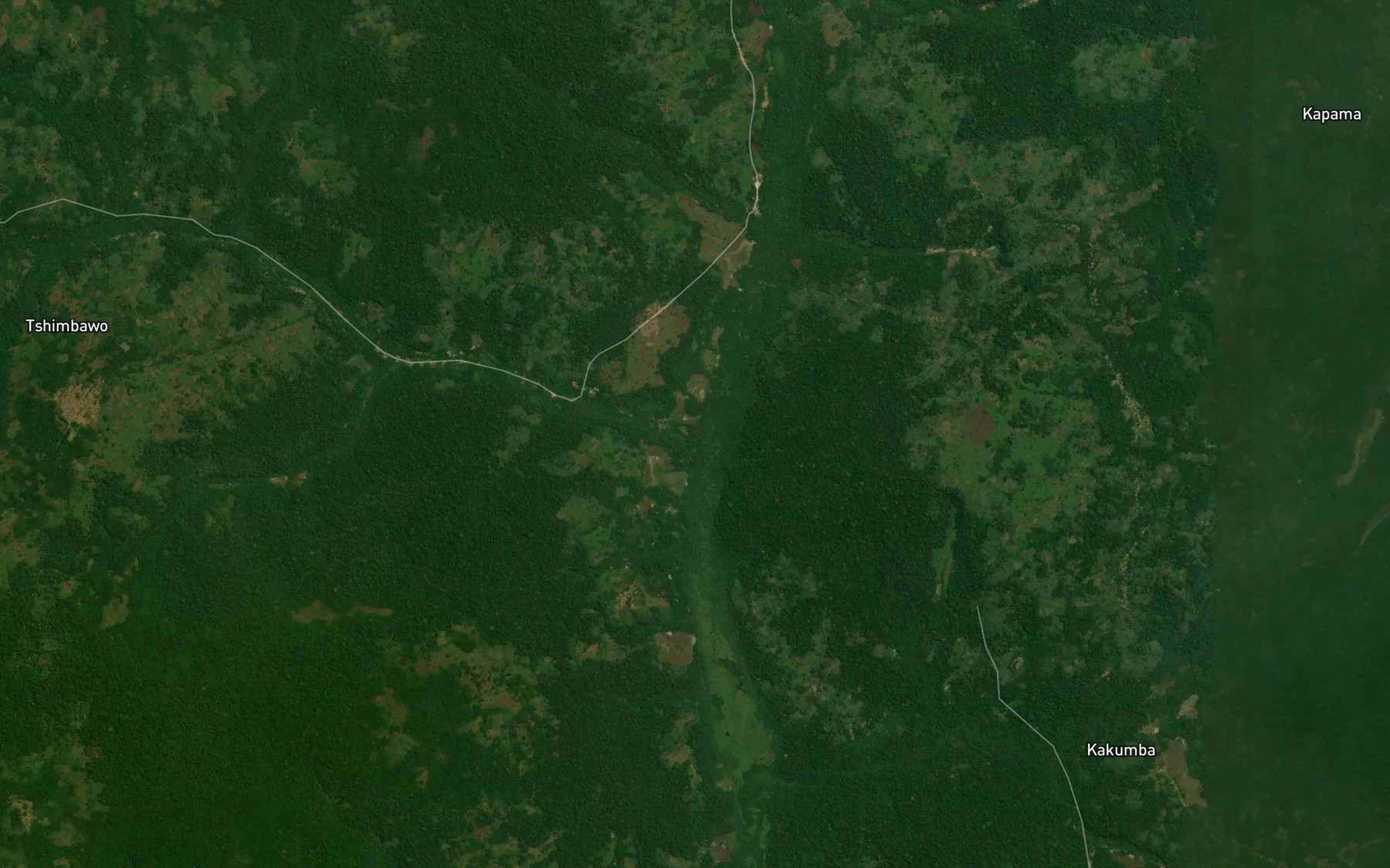 Satellite map of the Pashaluenda