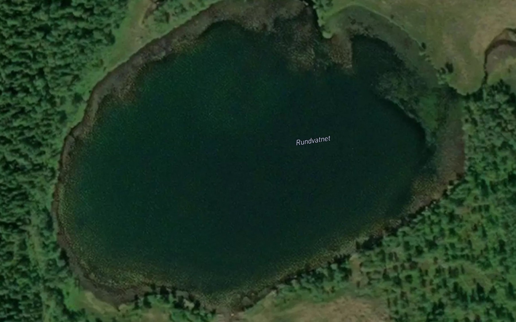 Satellite map of the Rundvatnet