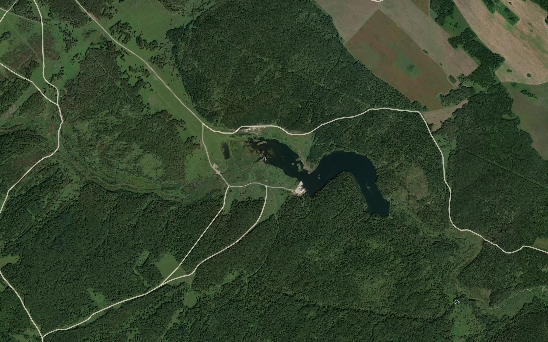 Satellite map of the Podkopennaya