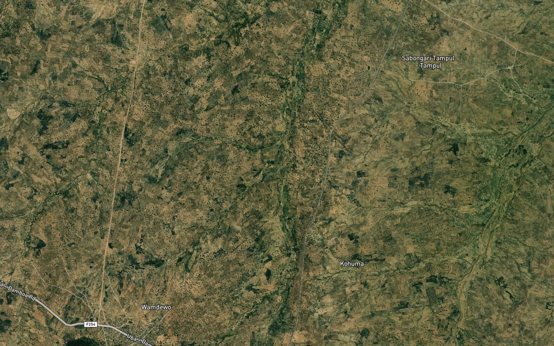 Satellite map of the Rafin Piptiri