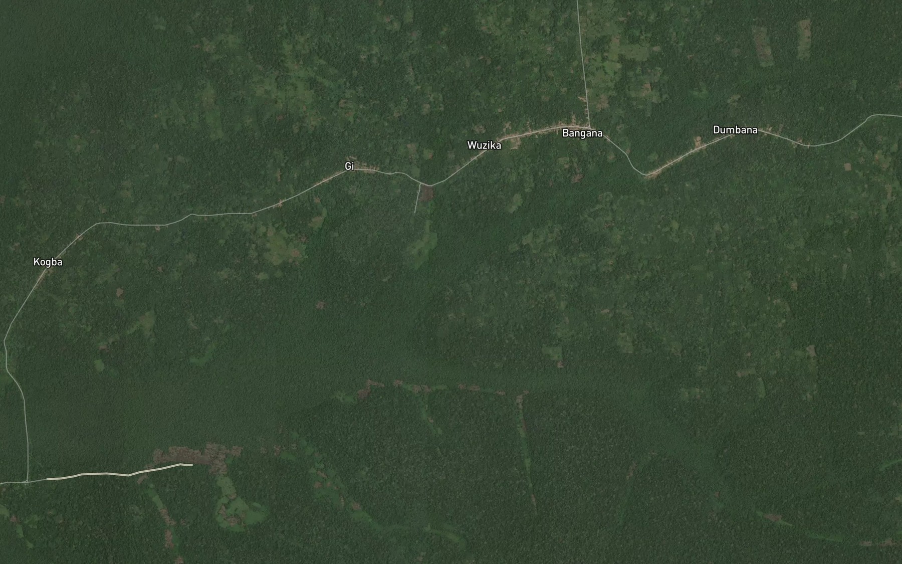 Satellite map of the Sulumote