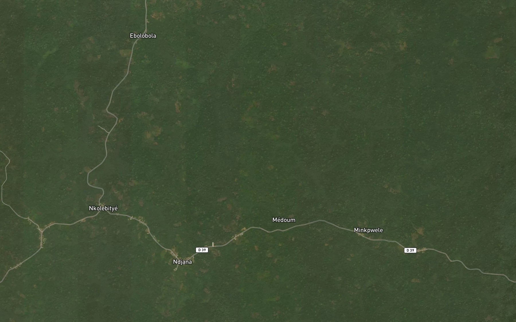 Satellite map of the Bifoumelou