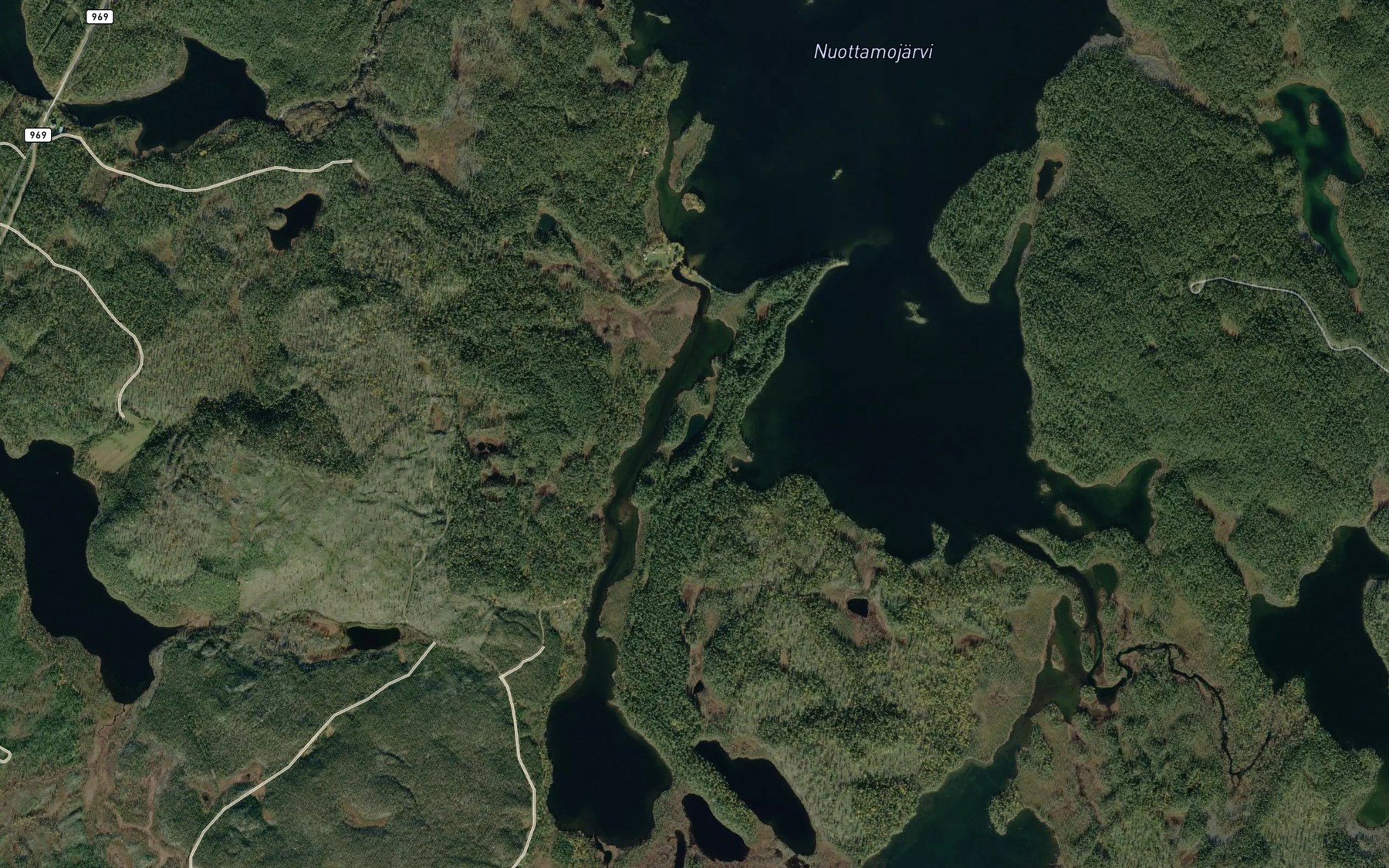 Satellite map of the Aidijaavras