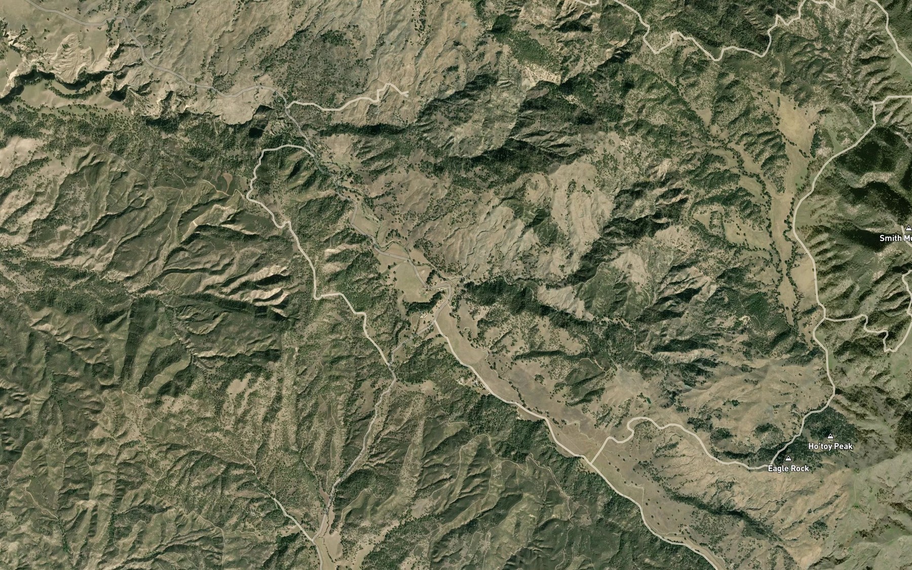 Satellite map of the Rambo Spring