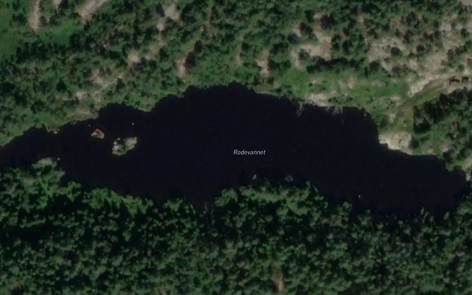 Satellite map of the Rodevannet