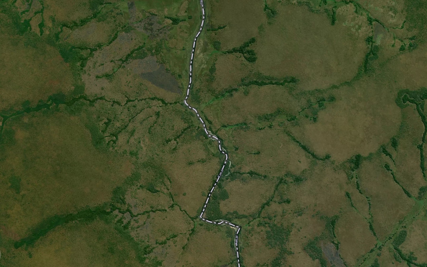 Satellite map of the Kafutshi