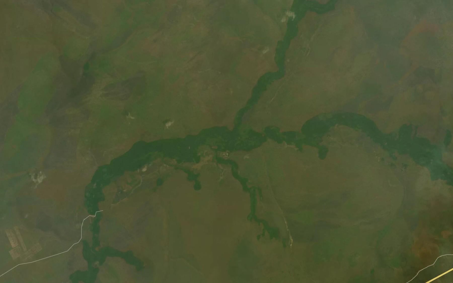 Satellite map of the Ginkolo
