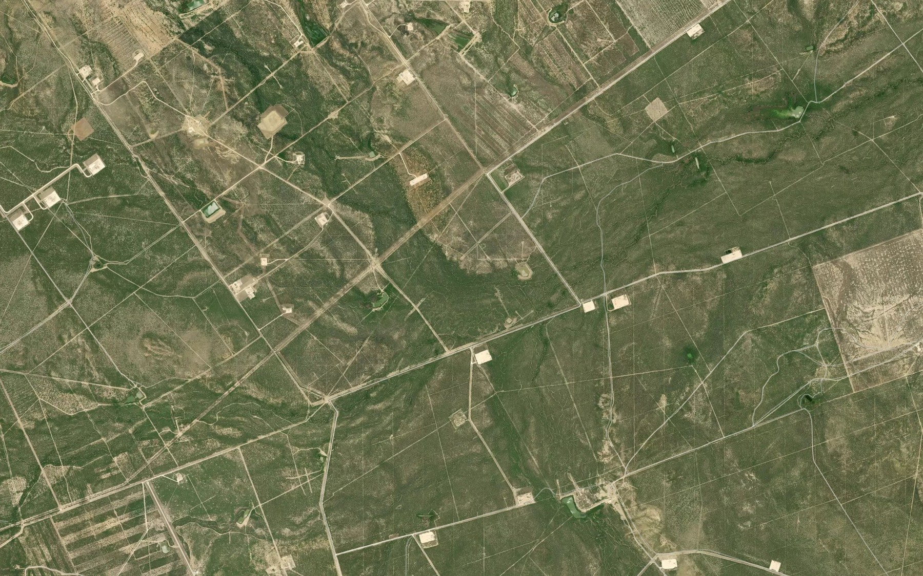 Satellite map of the Catarina Creek