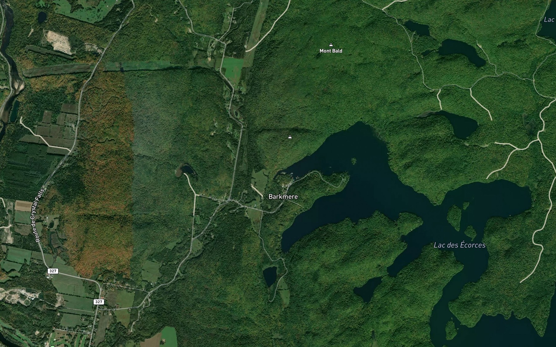 Satellite map of the Baie Labrosse