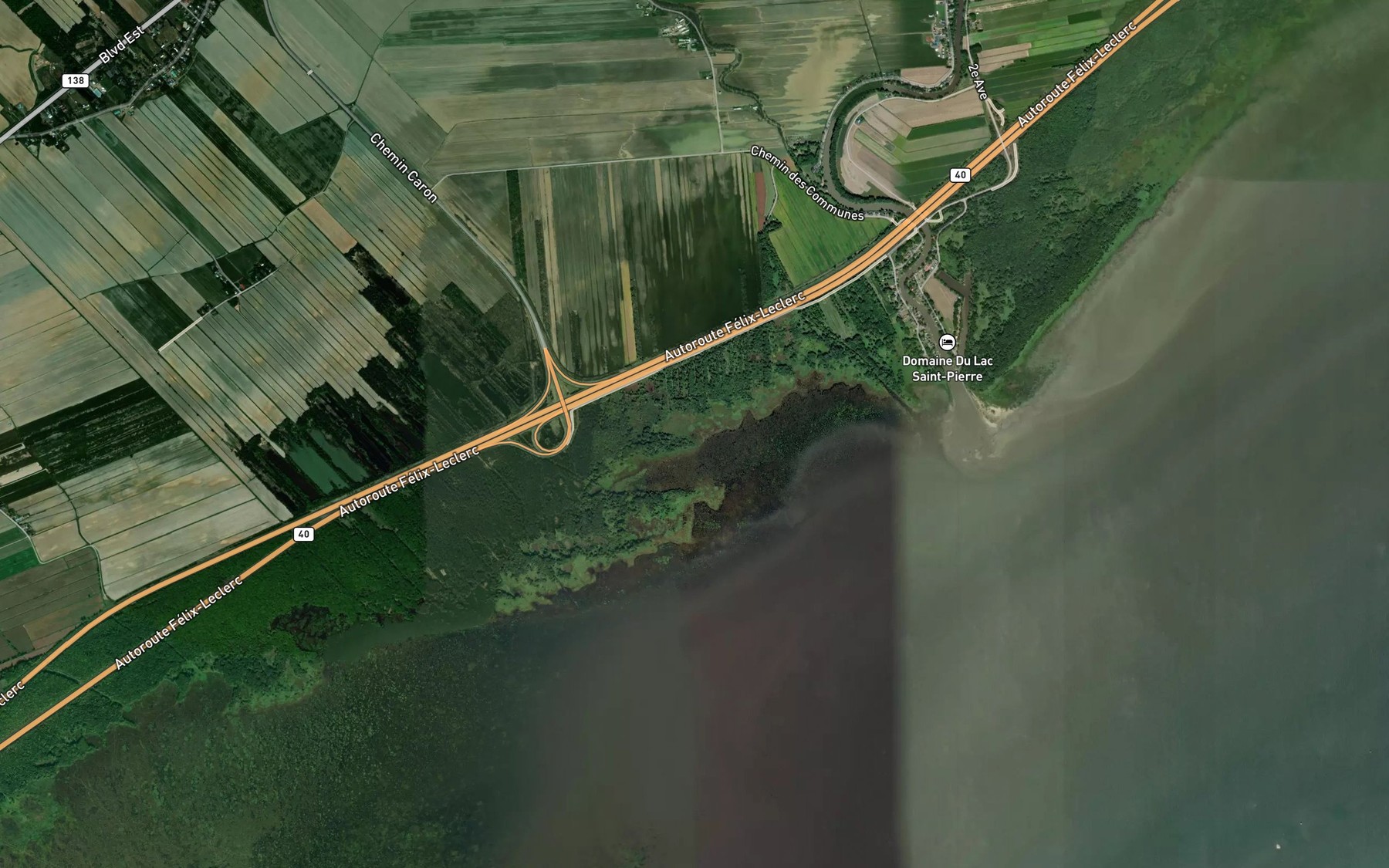 Satellite map of the Cours d'eau Marigot
