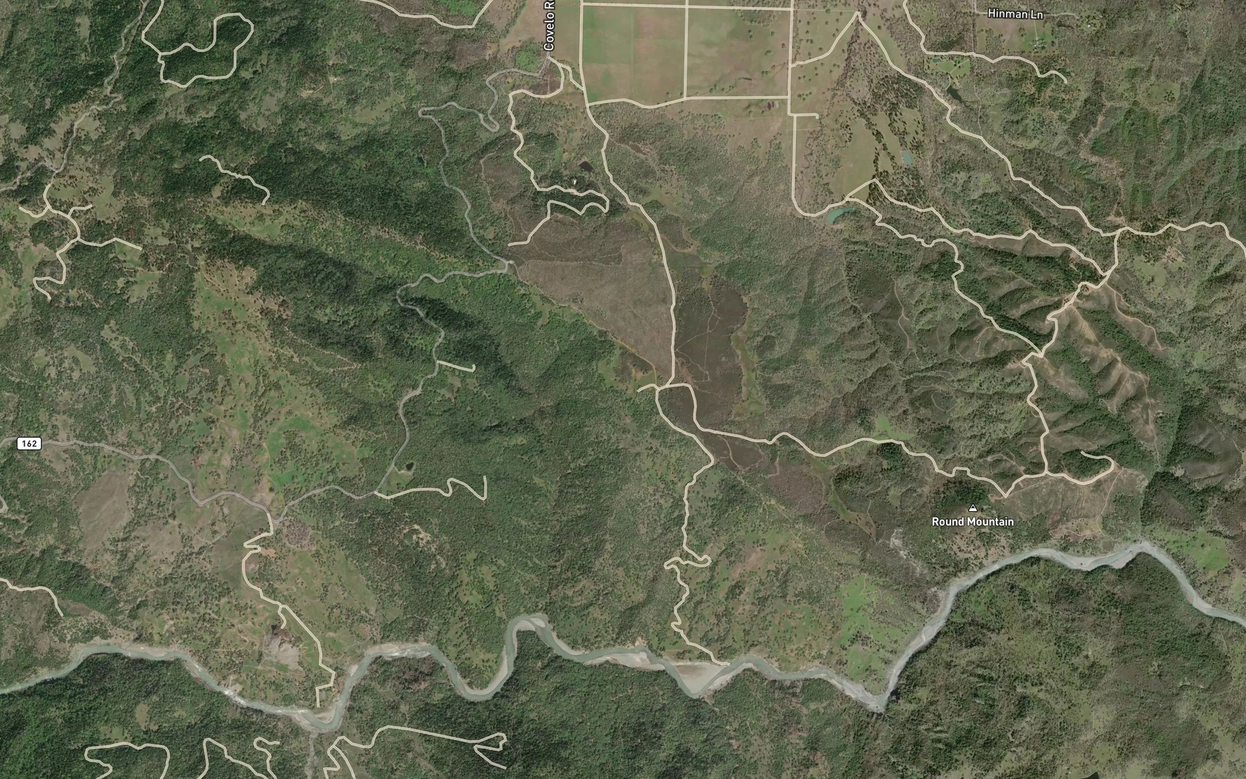 Satellite map of the Conner Cabin Spring