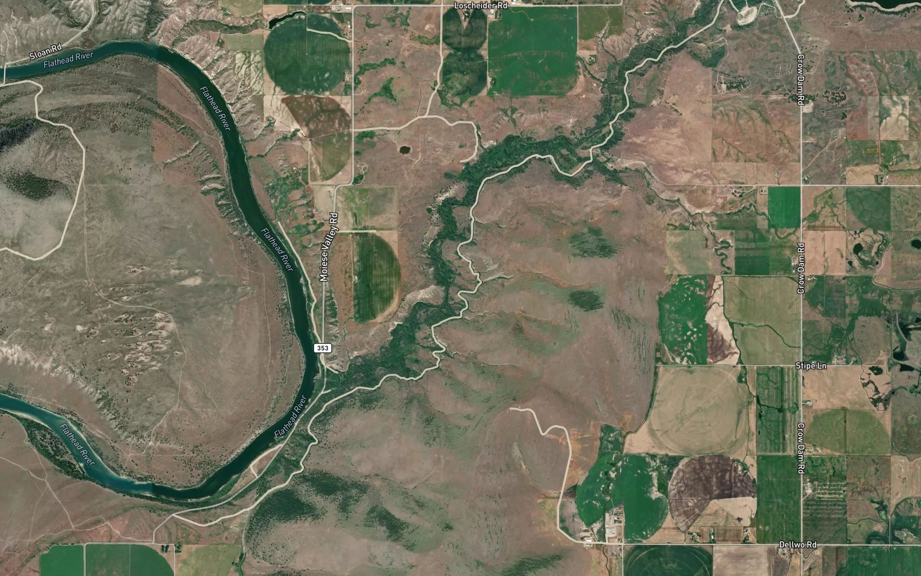 Satellite map of the 20N21W21CAB_01 Spring