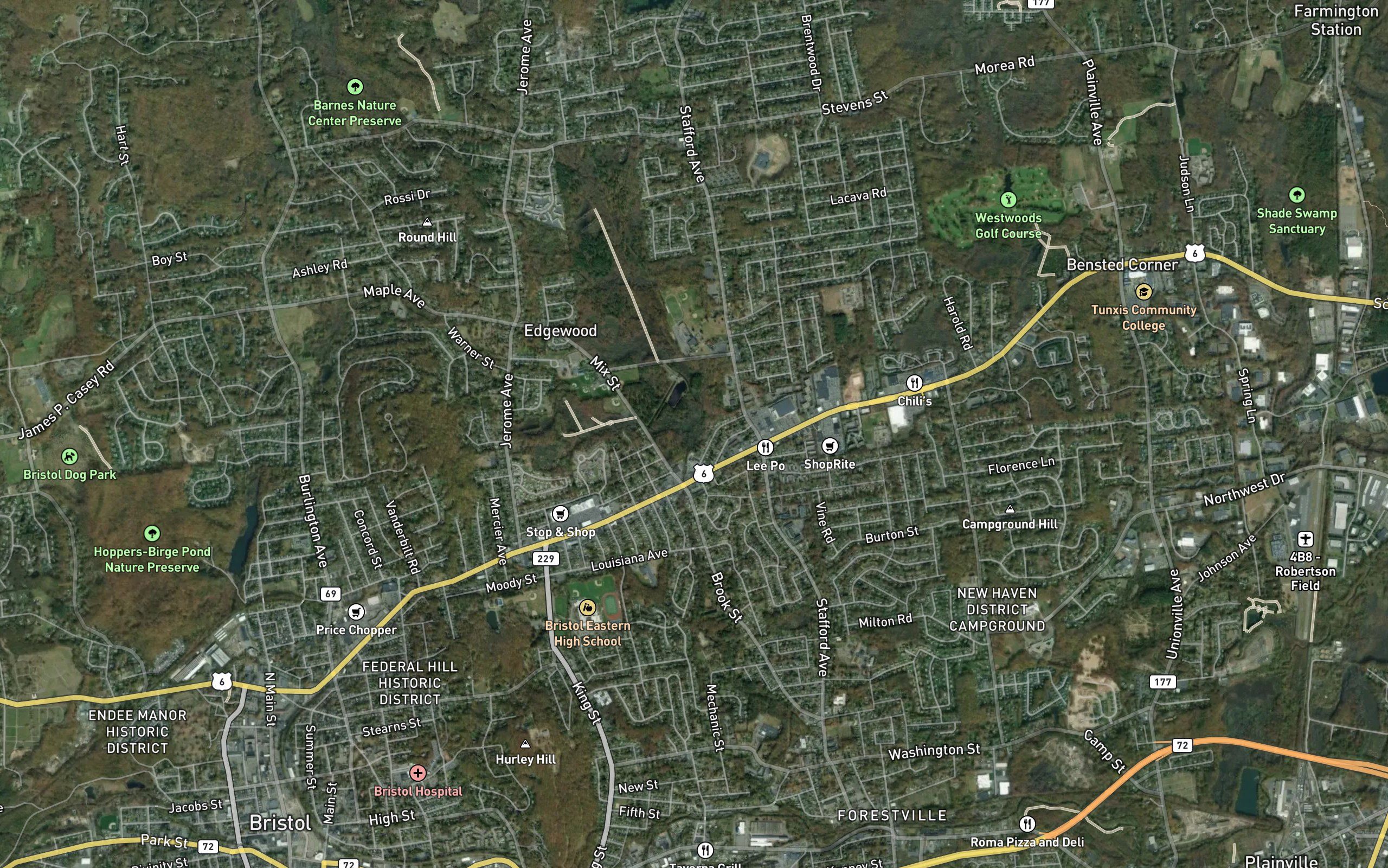 Polkville Ave Brook