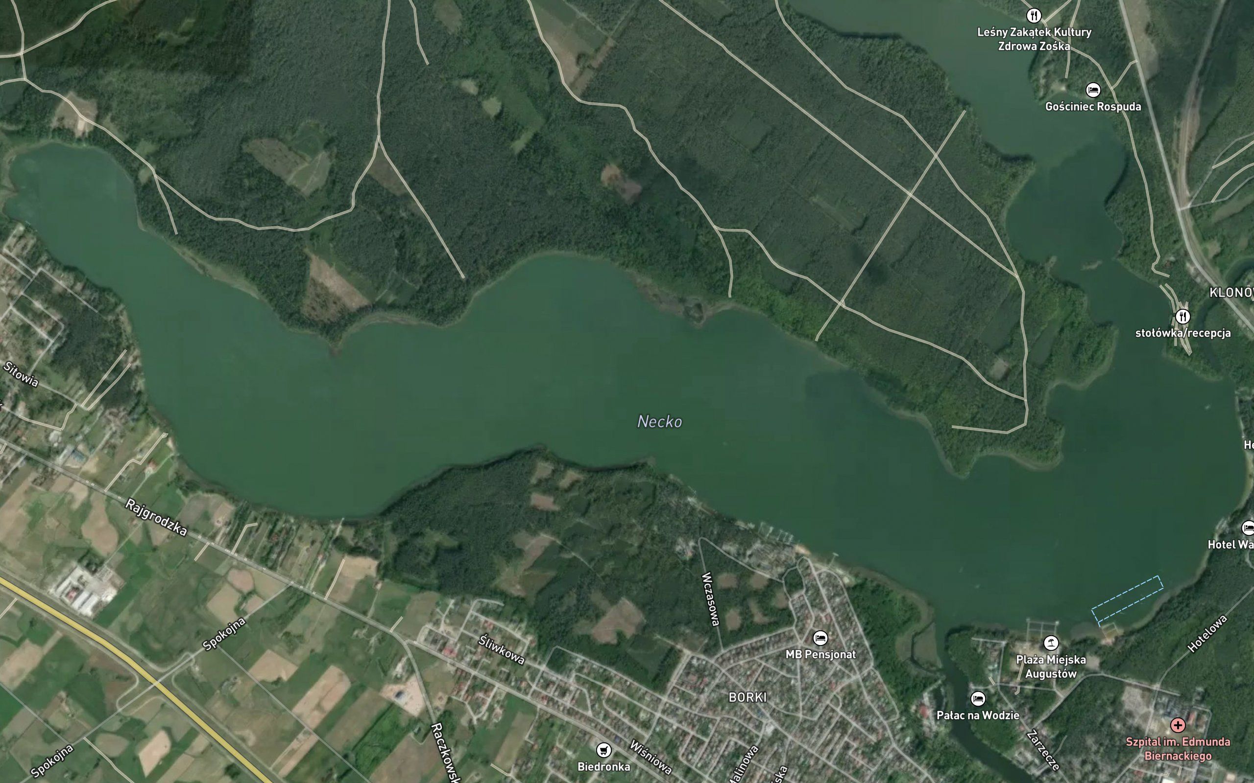 Jezioro Necko