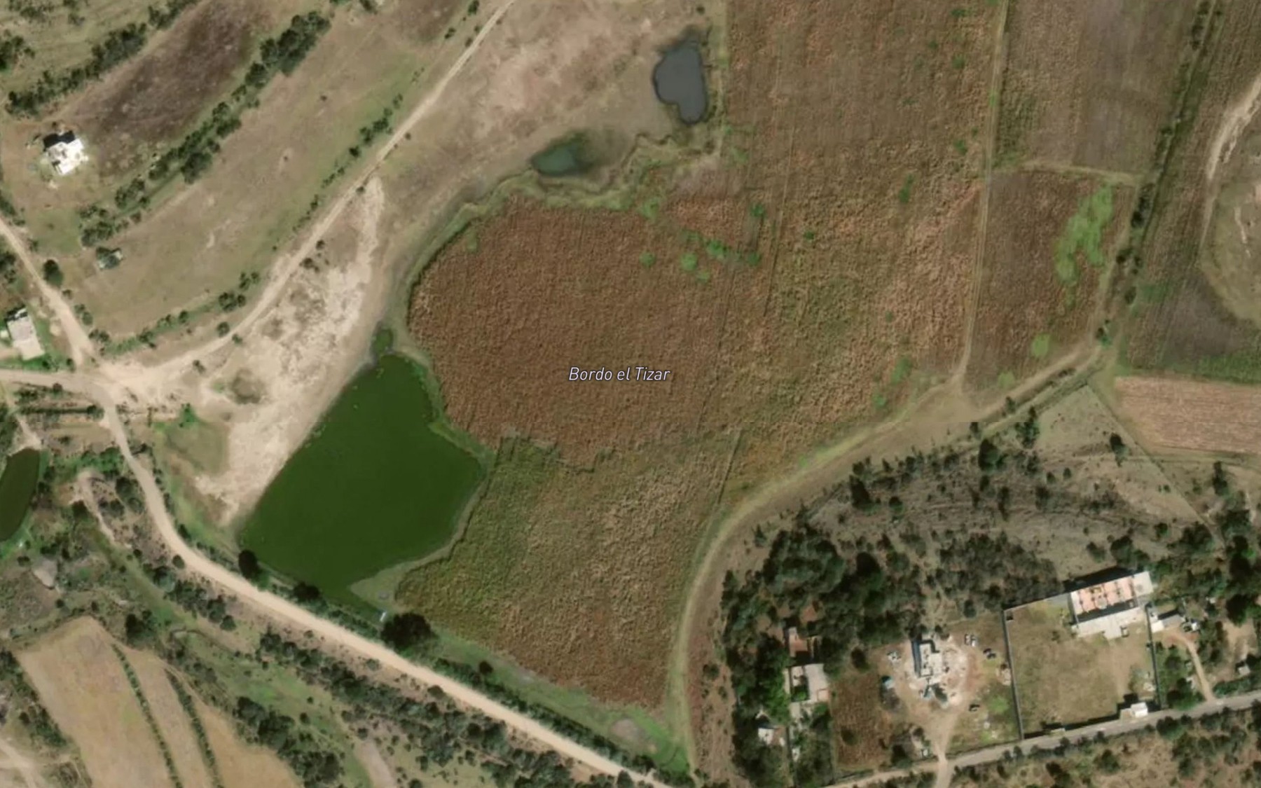 Satellite map of the Bordo el Mirador