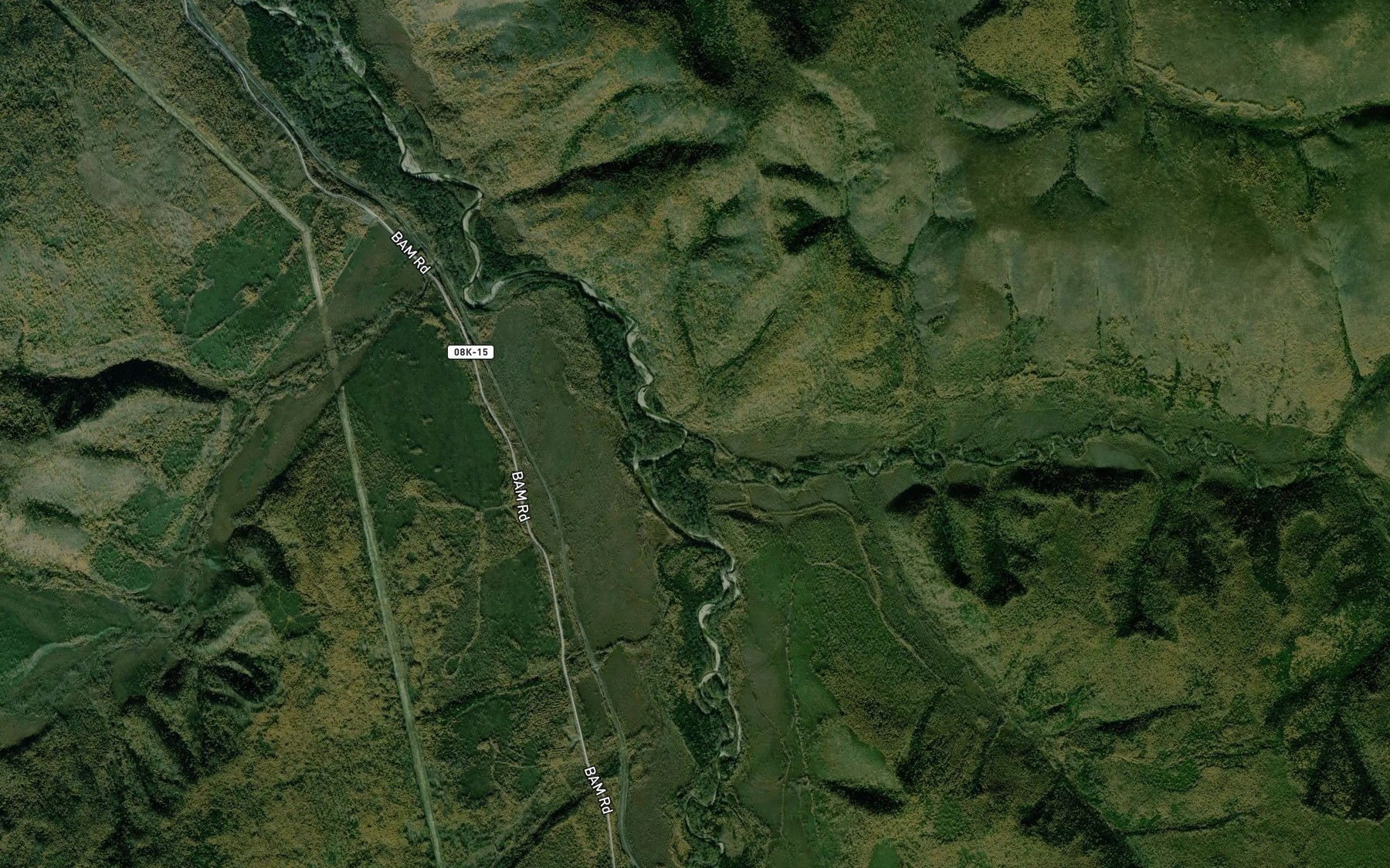 Satellite map of the Khularin