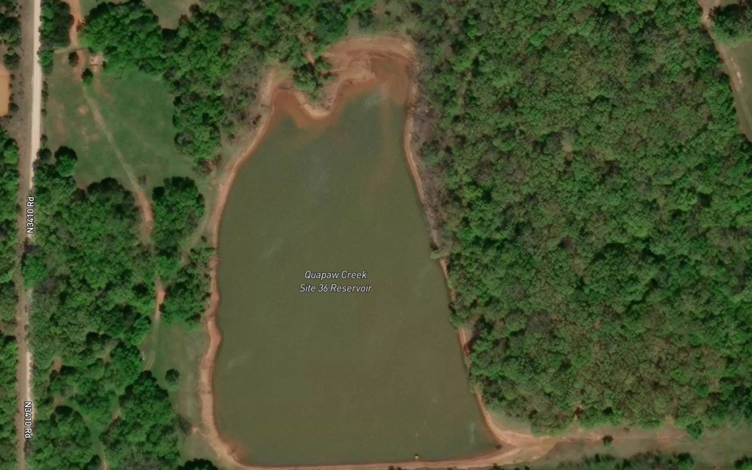 Quapaw Creek Site 36 Reservoir
