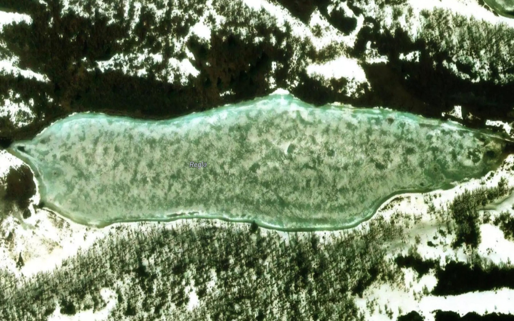 Satellite map of the Regla