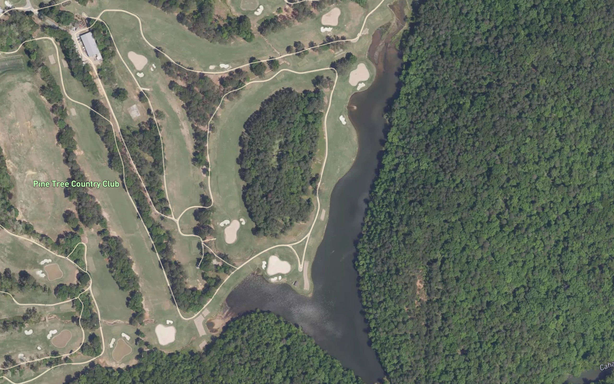 Pine Tree Country Club Lake