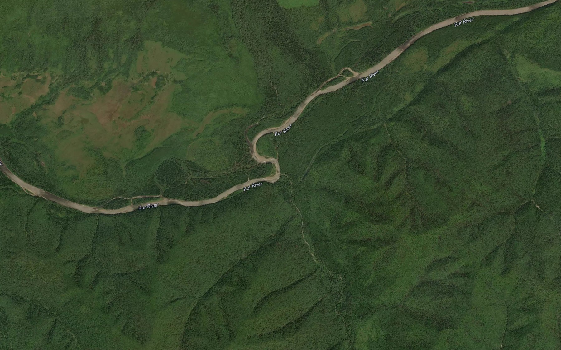 Satellite map of the Pereval'nyy