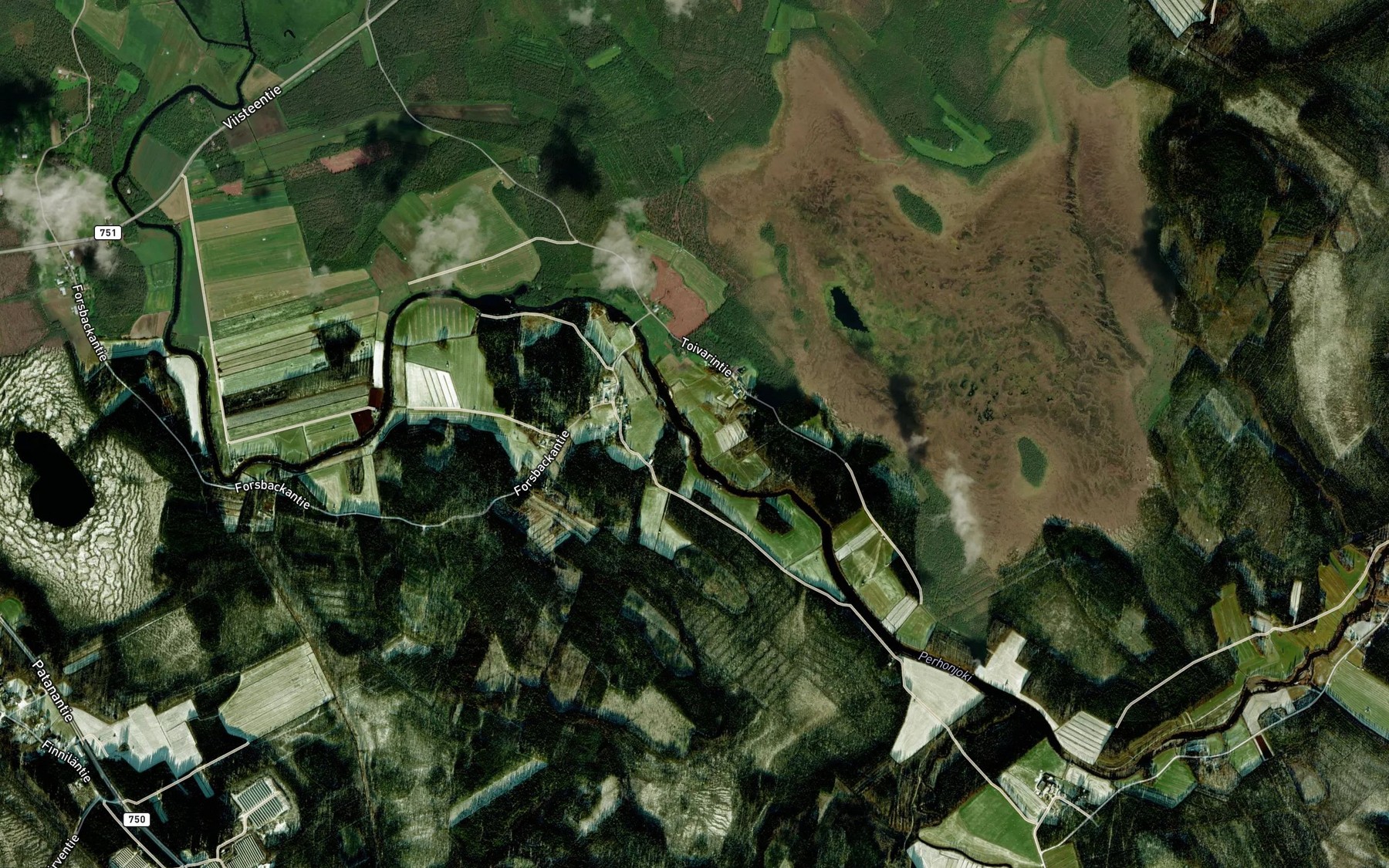 Satellite map of the Kenkarauma