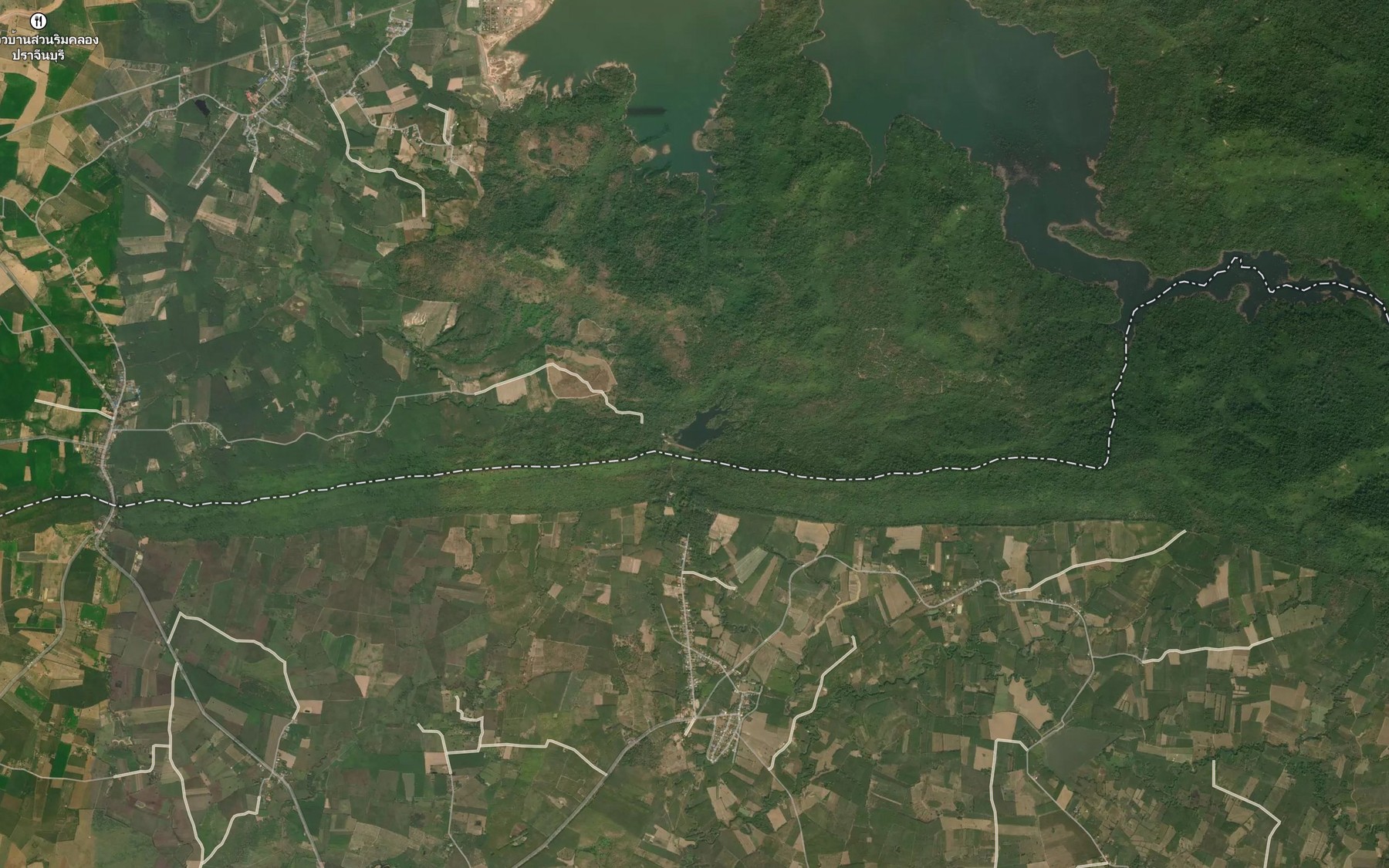Satellite map of the Ang Kep Nam Nam Tom