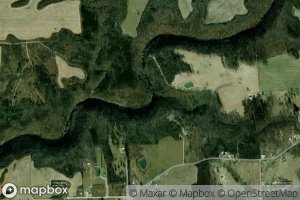 Satellite map of the Reedy Creek