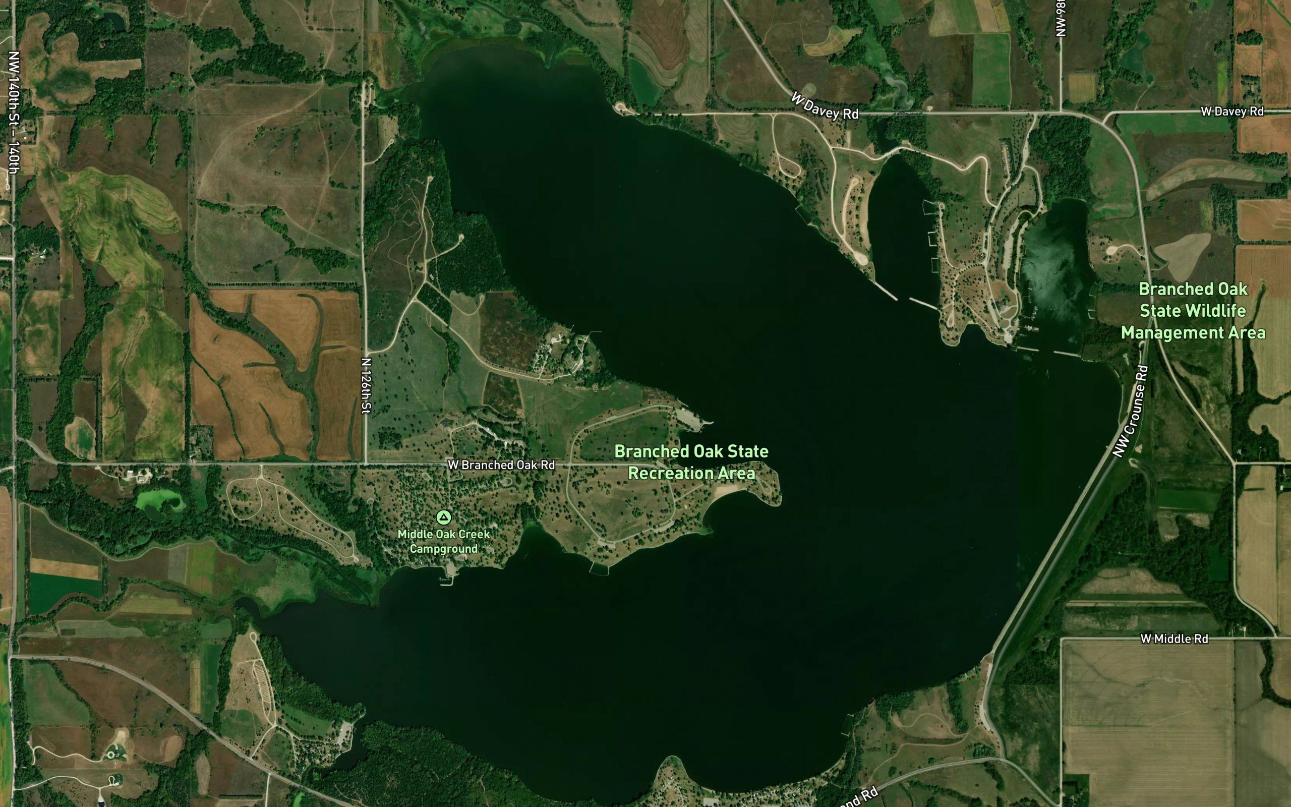 Branched Oak Lake