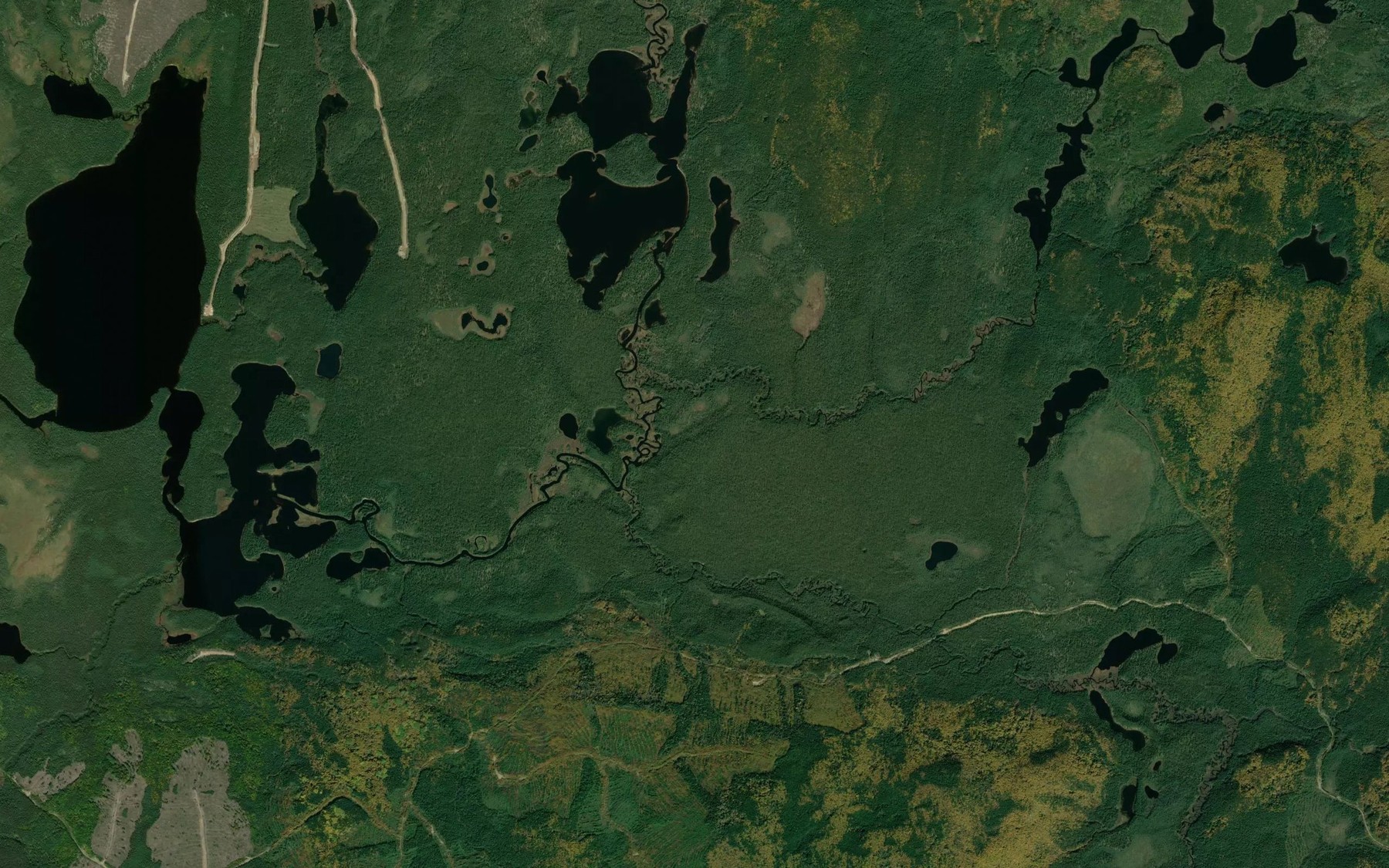 Satellite map of the Ruisseau Oskatcickic