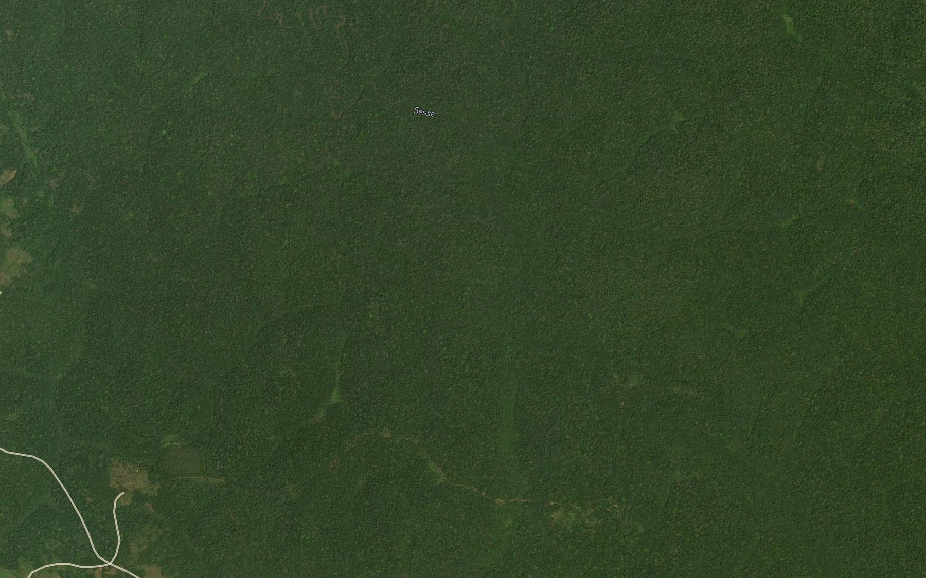 Satellite map of the Dieze