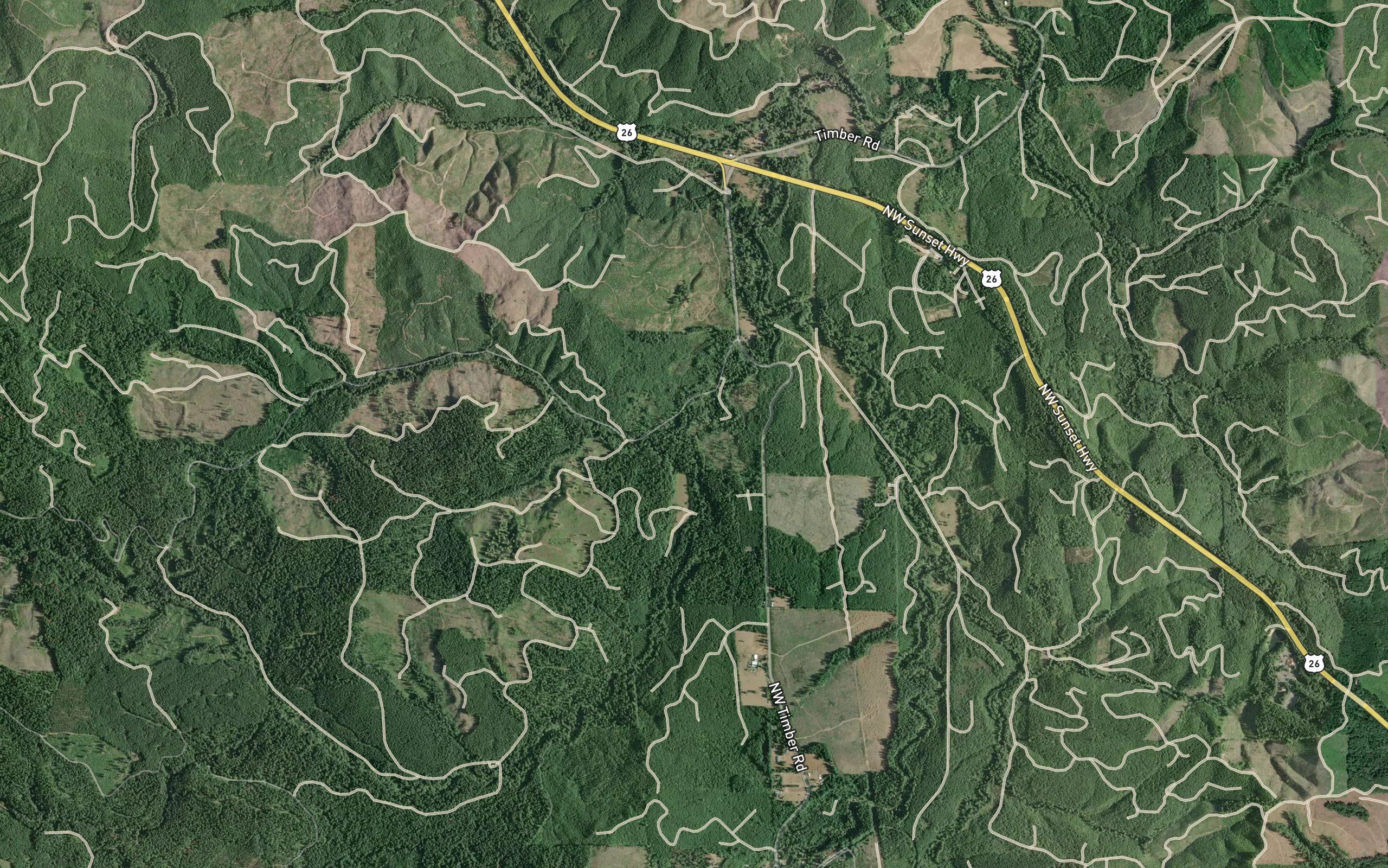 North Fork Lousignont Creek
