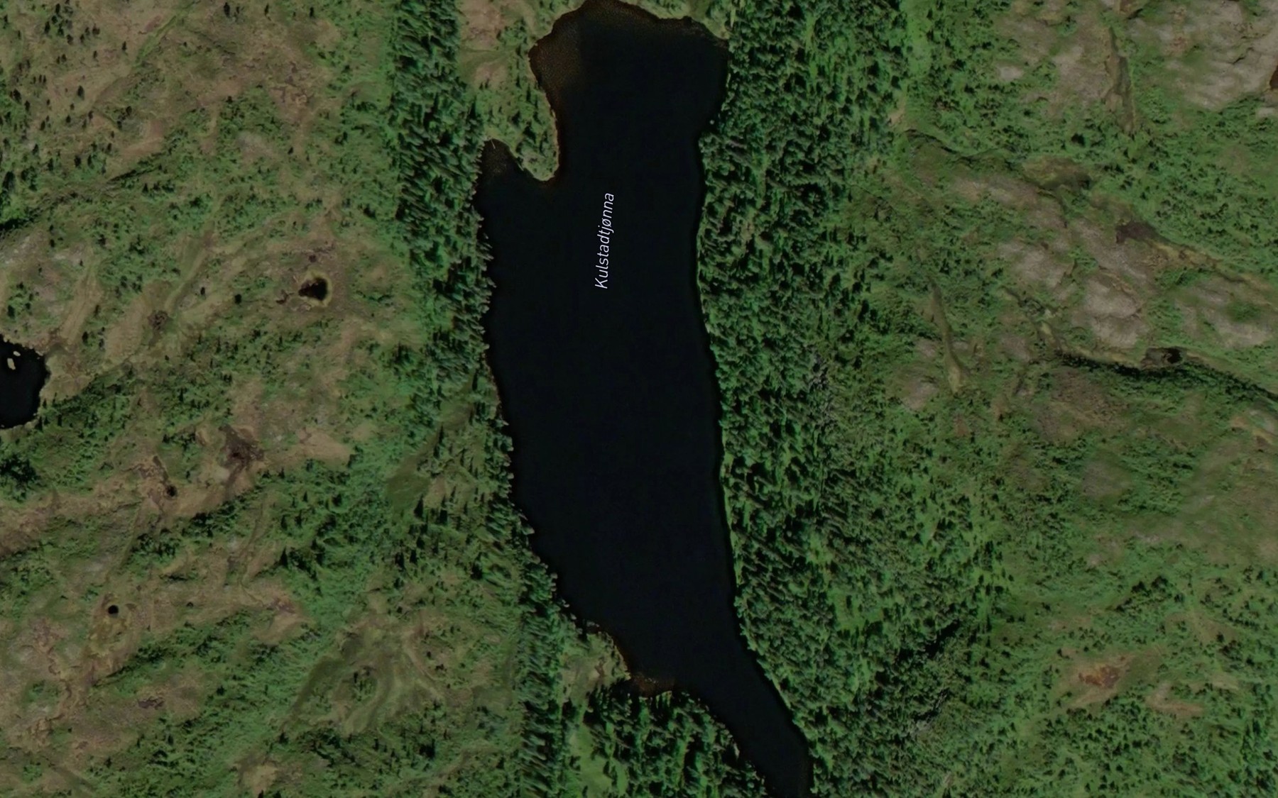 Satellite map of the Kulstadtjonna