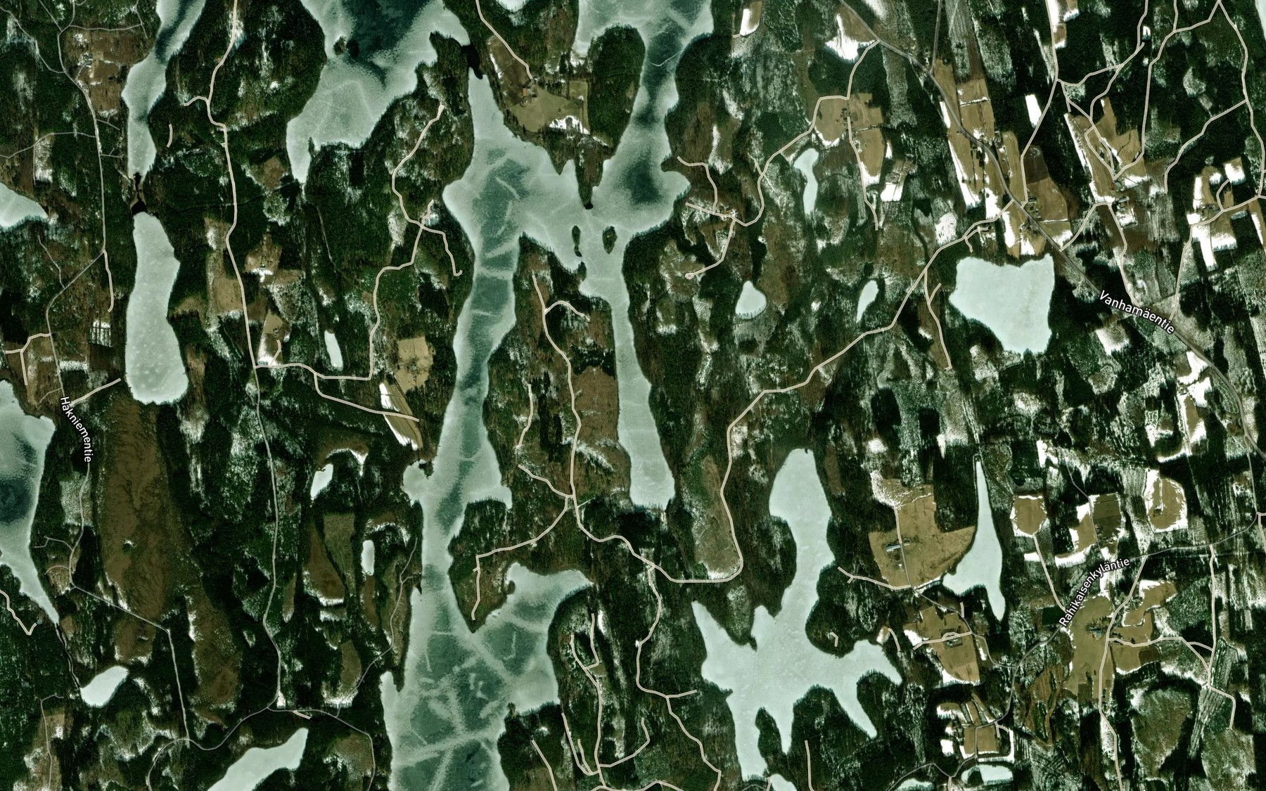 Satellite map of the Myllylahti